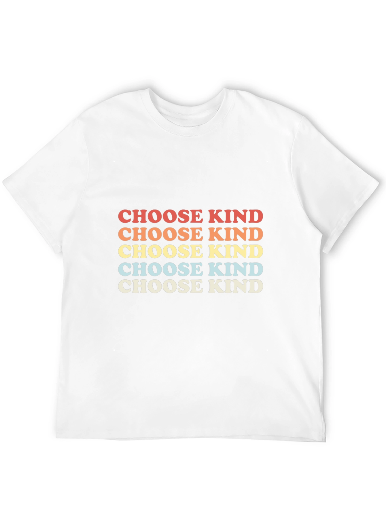 Choose Kind Graphic Tee - Retro Design