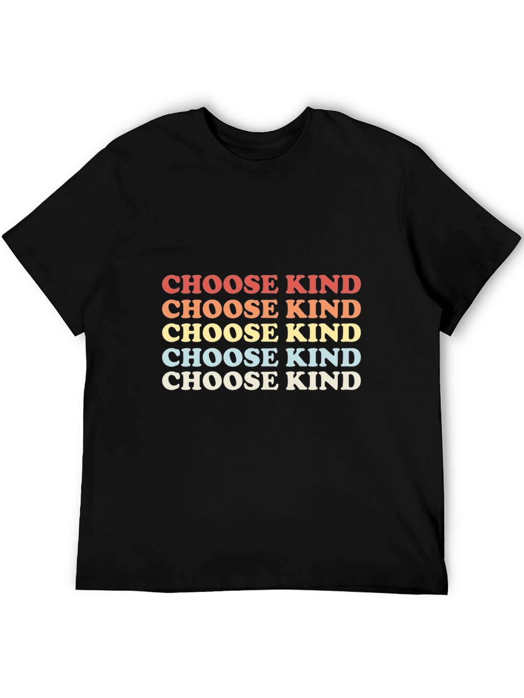 Choose Kind Graphic Tee - Retro Design