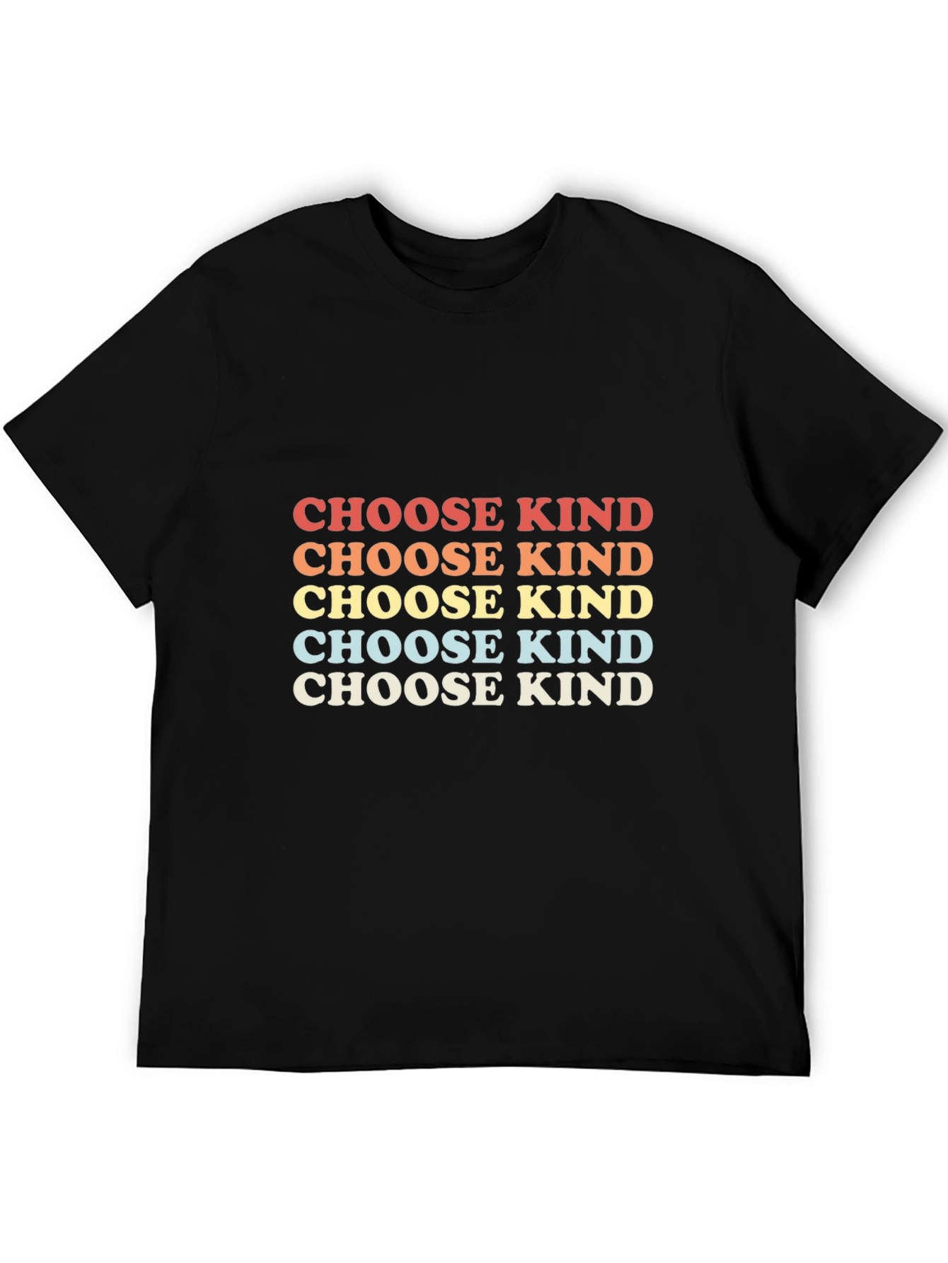 Choose Kind Graphic Tee - Retro Design
