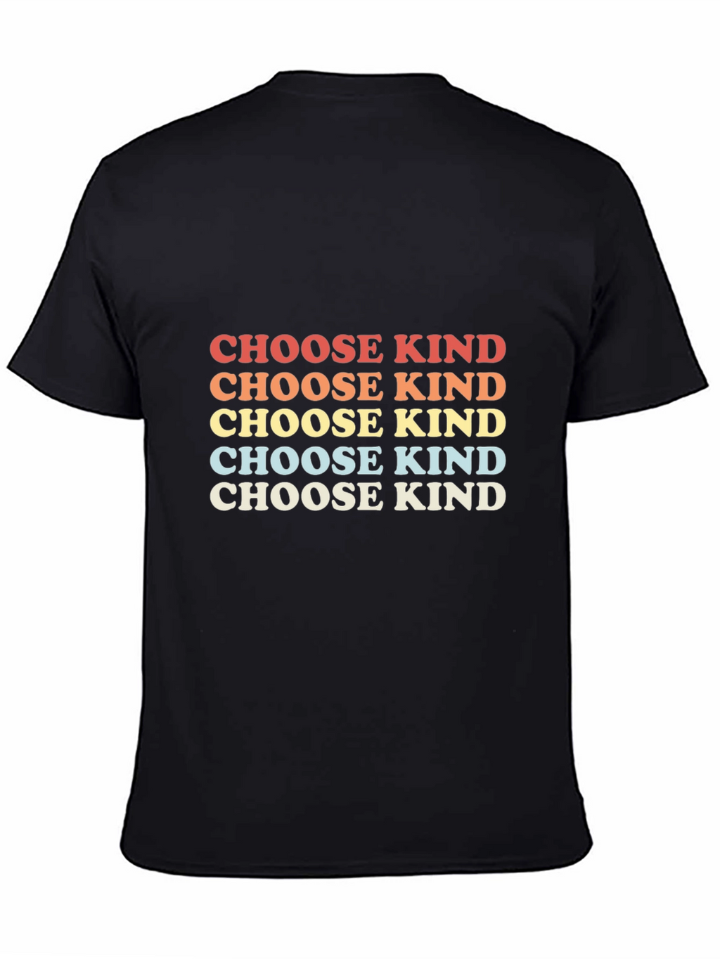 Choose Kind Graphic Tee - Retro Design