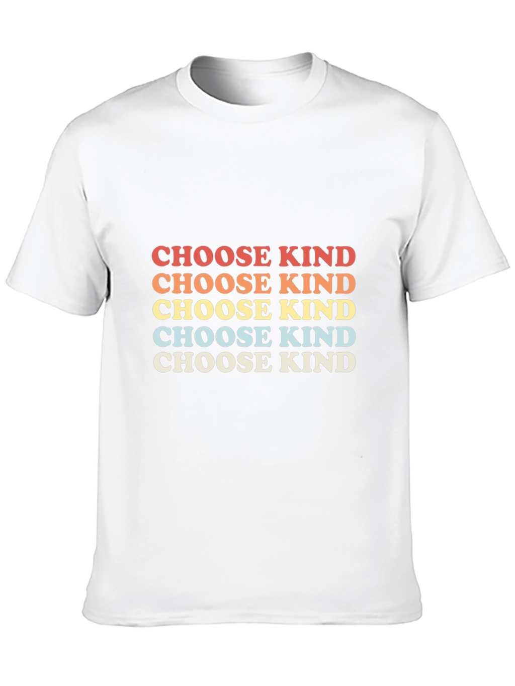 Choose Kind Graphic Tee - Retro Design