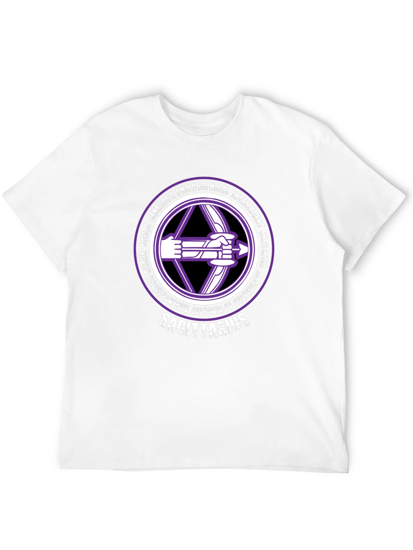 Sagittarius Zodiac T-Shirt - Generous & Intelligent