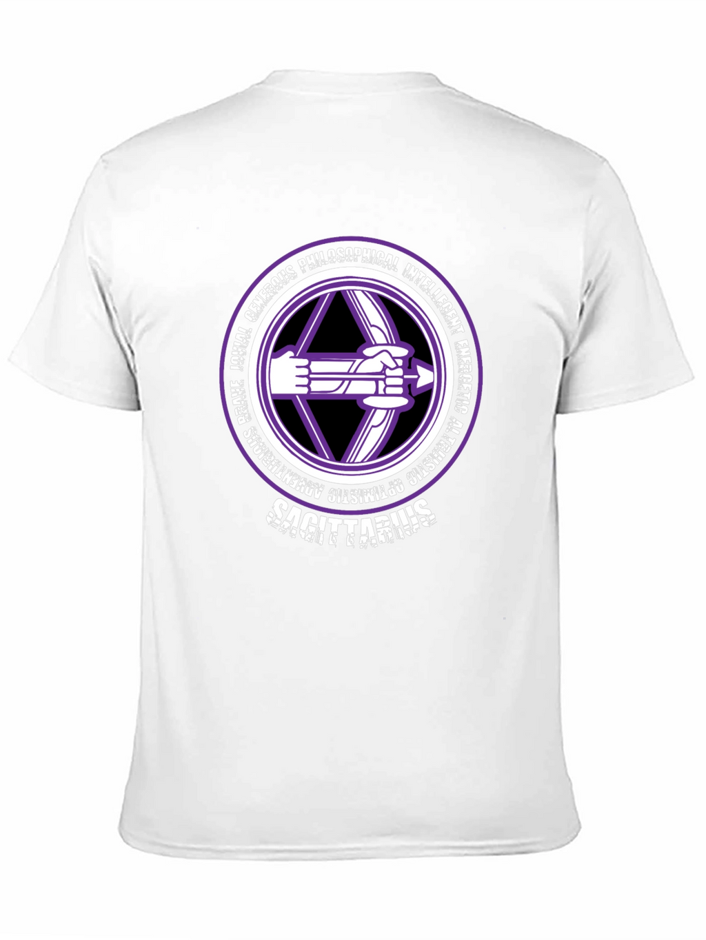 Sagittarius Zodiac T-Shirt - Generous & Intelligent