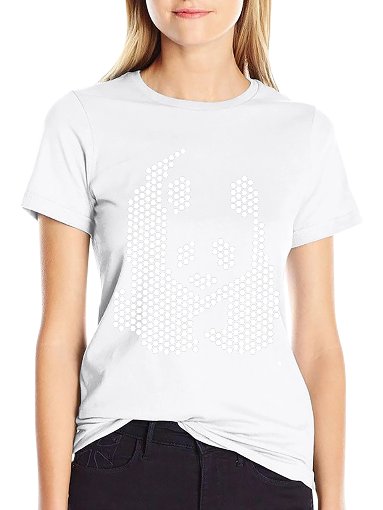 Pixel Panda Black T-Shirt