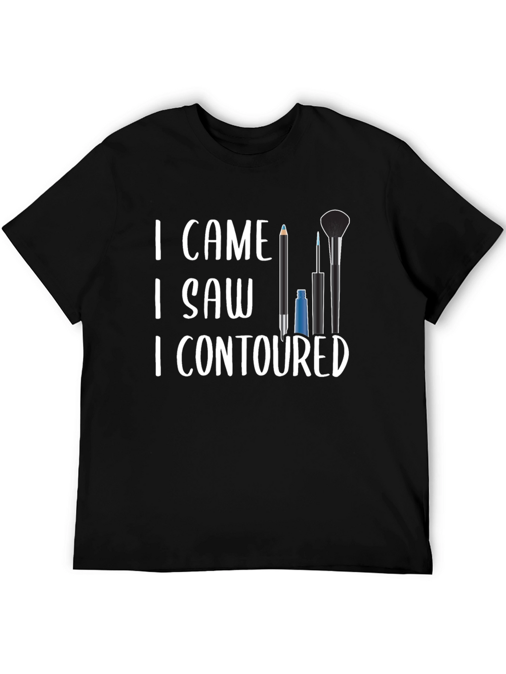I Came I Saw I Contoured Graphic Tee
