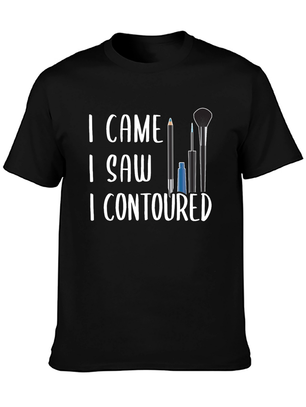I Came I Saw I Contoured Graphic Tee