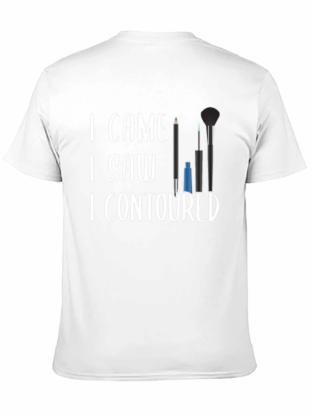I Came I Saw I Contoured Graphic Tee