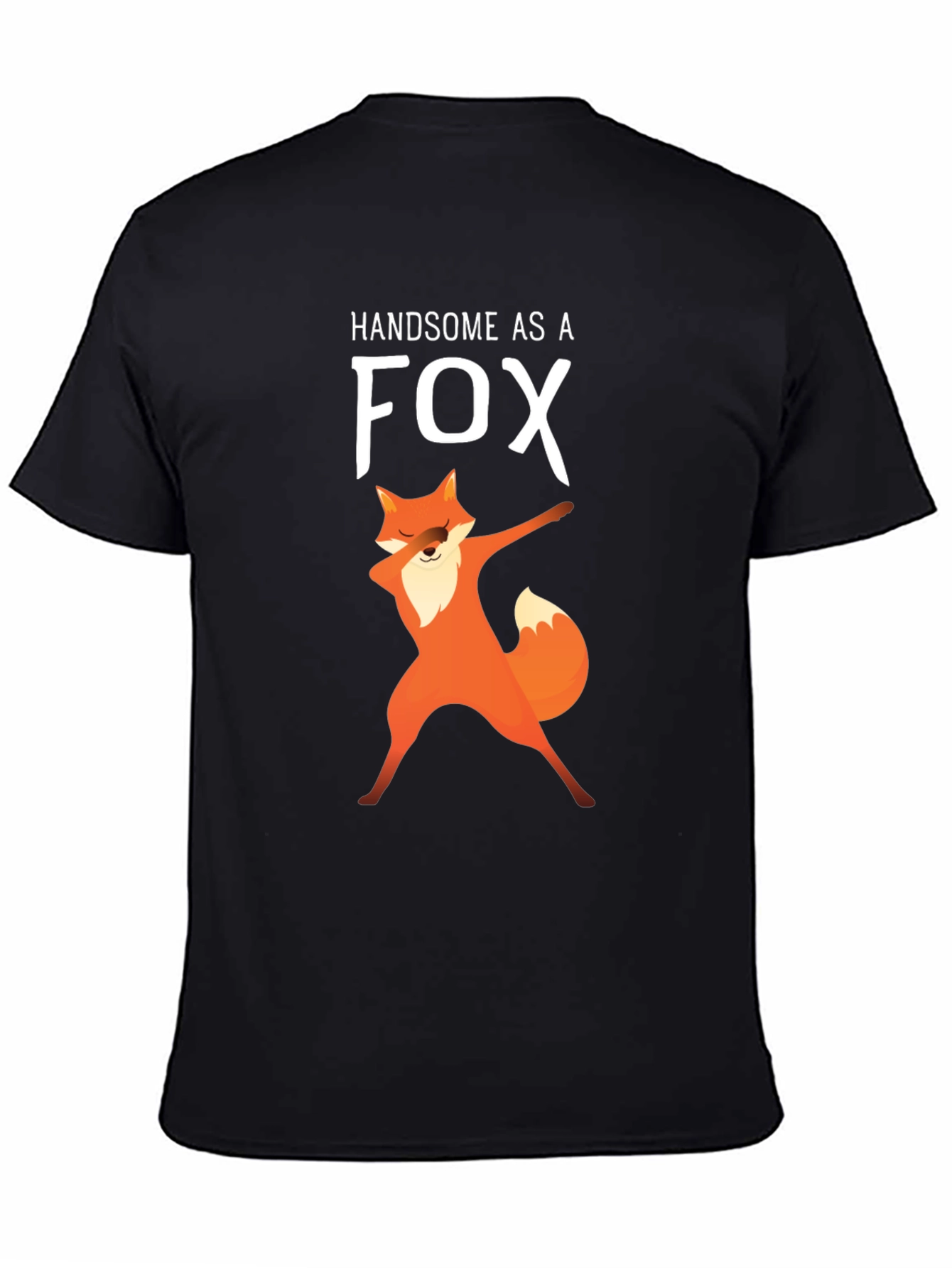 Handsome as a Fox T-Shirt - Dab Dance Graphic Tee