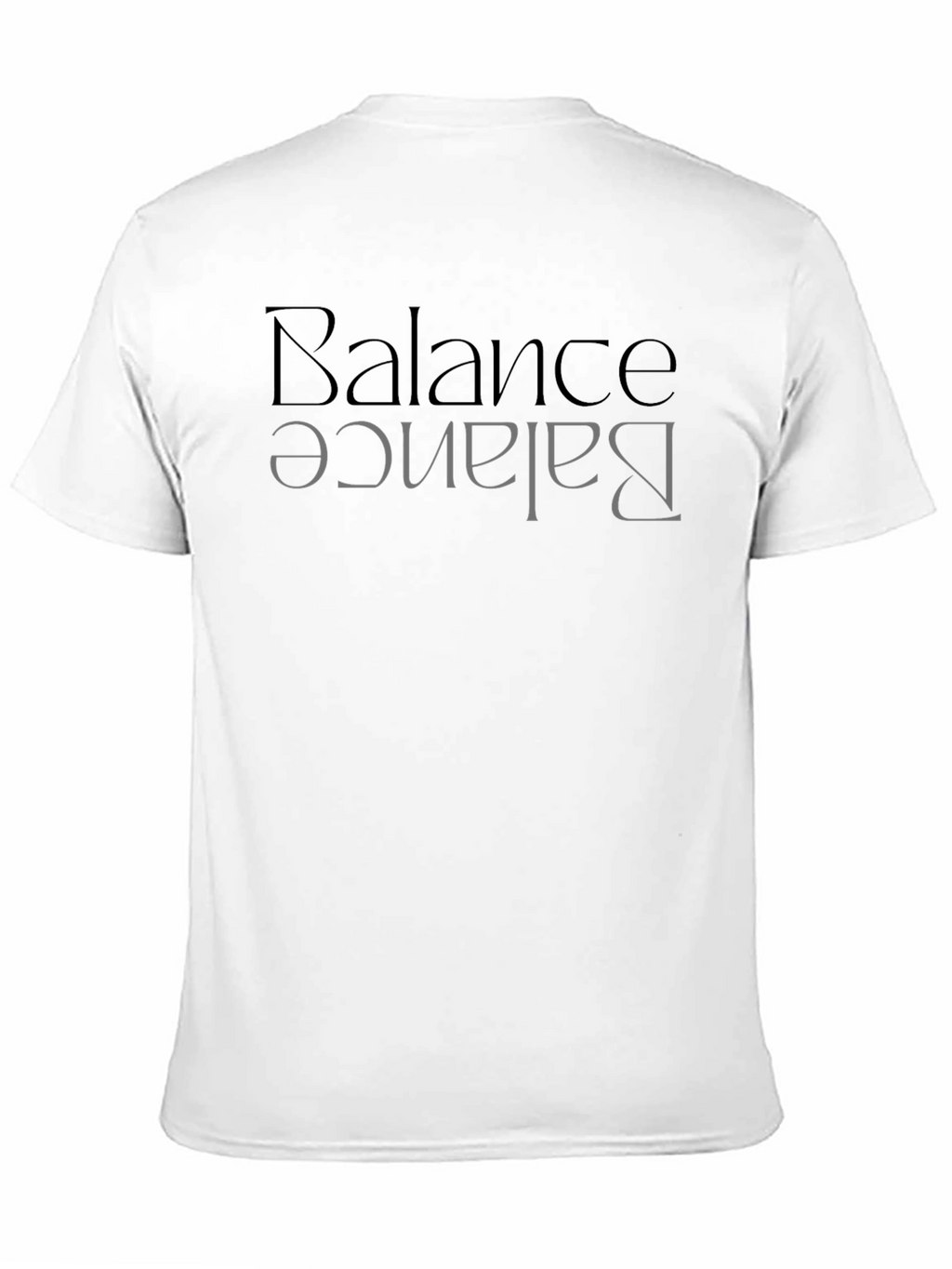 Balance Graphic Tee - Mens Black T-Shirt