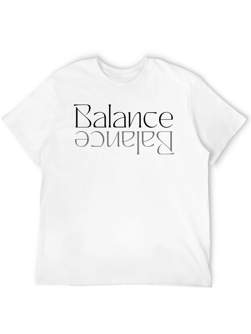Balance Graphic Tee - Mens Black T-Shirt