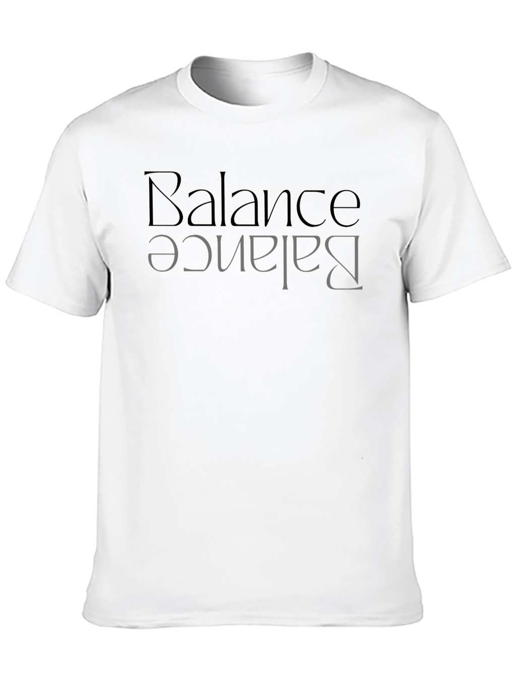 Balance Graphic Tee - Mens Black T-Shirt