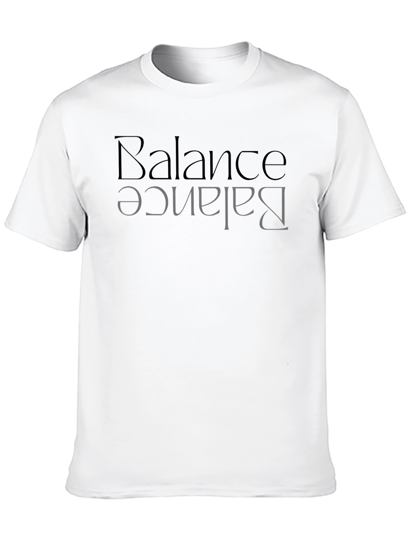 Balance Graphic Tee - Mens Black T-Shirt
