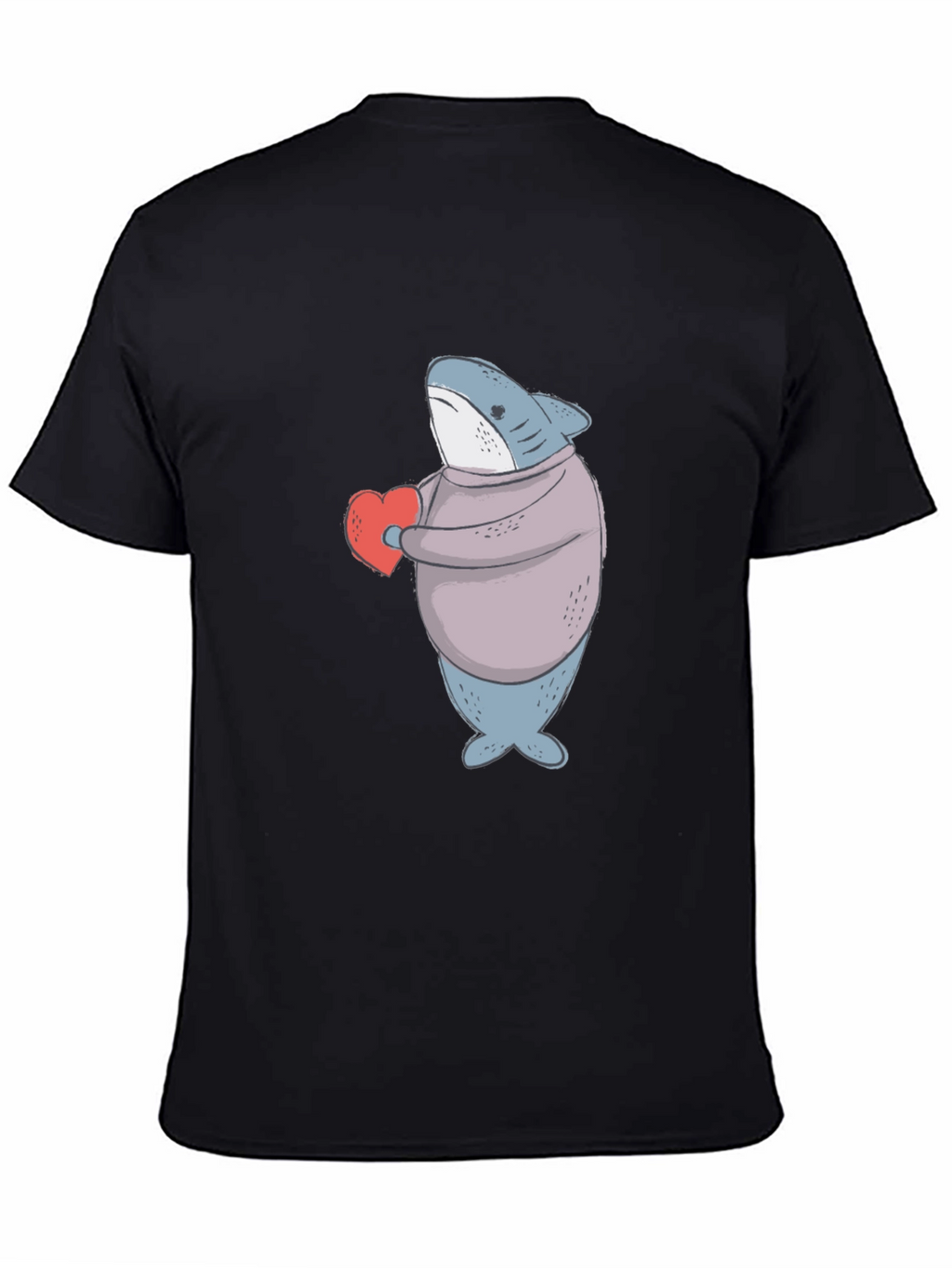 Shark with Heart Graphic Tee