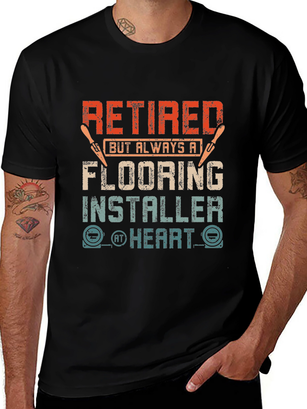 Retired Flooring Installer T-Shirt