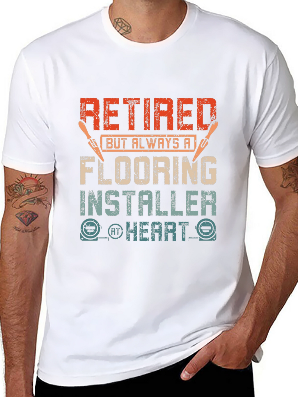 Retired Flooring Installer T-Shirt