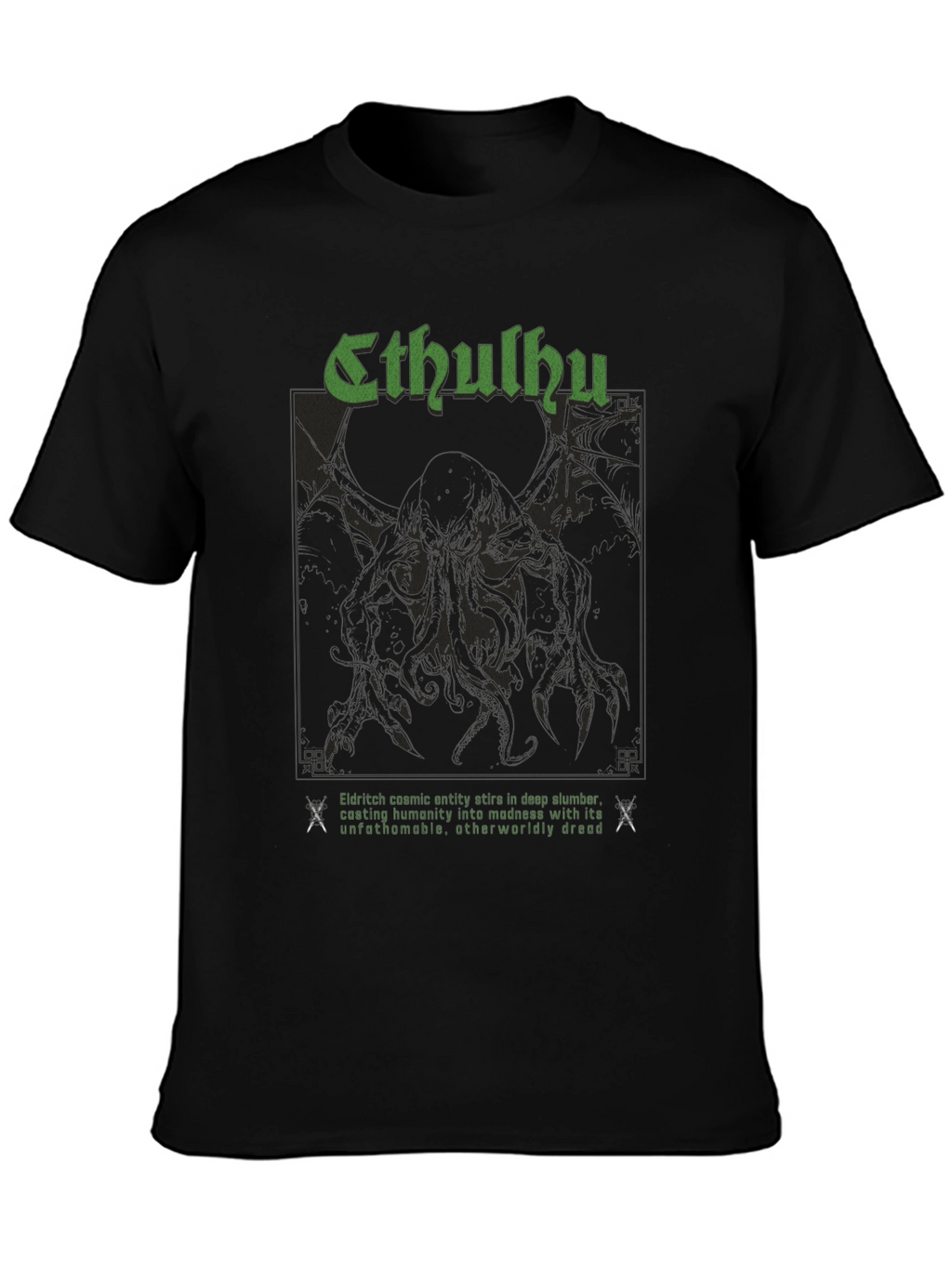 Cthulhu Eldritch Horror Graphic T-Shirt