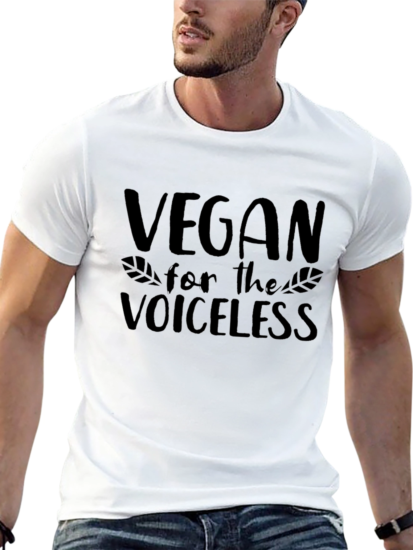 Vegan for the Voiceless T-Shirt - Black