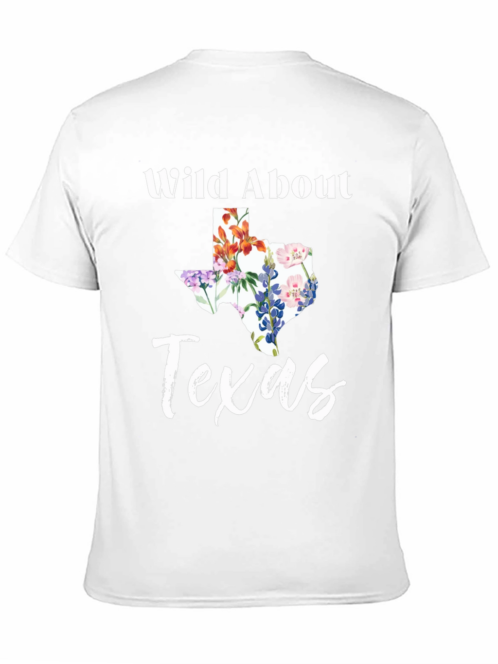 Wild About Texas Floral State T-Shirt