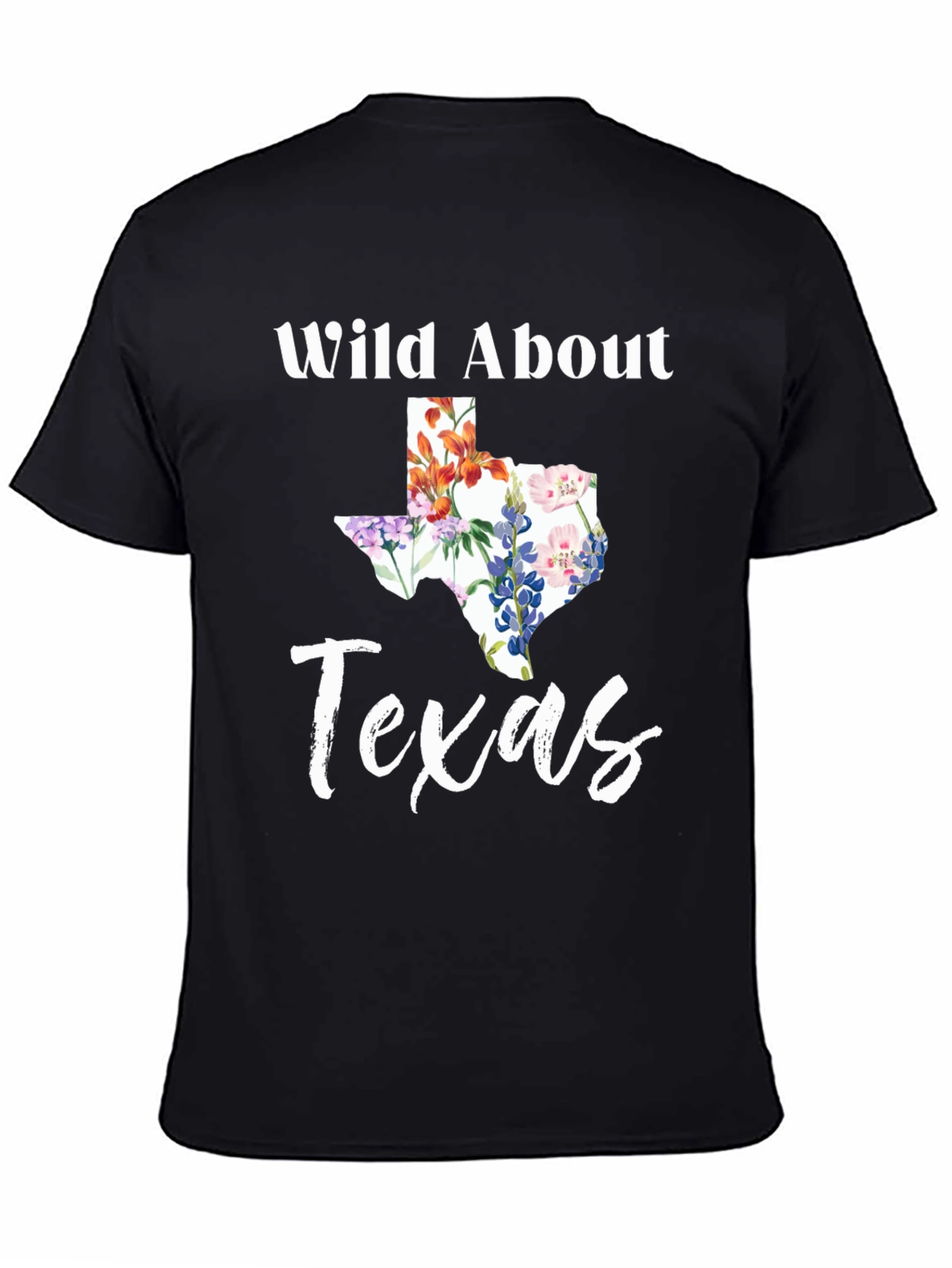 Wild About Texas Floral State T-Shirt