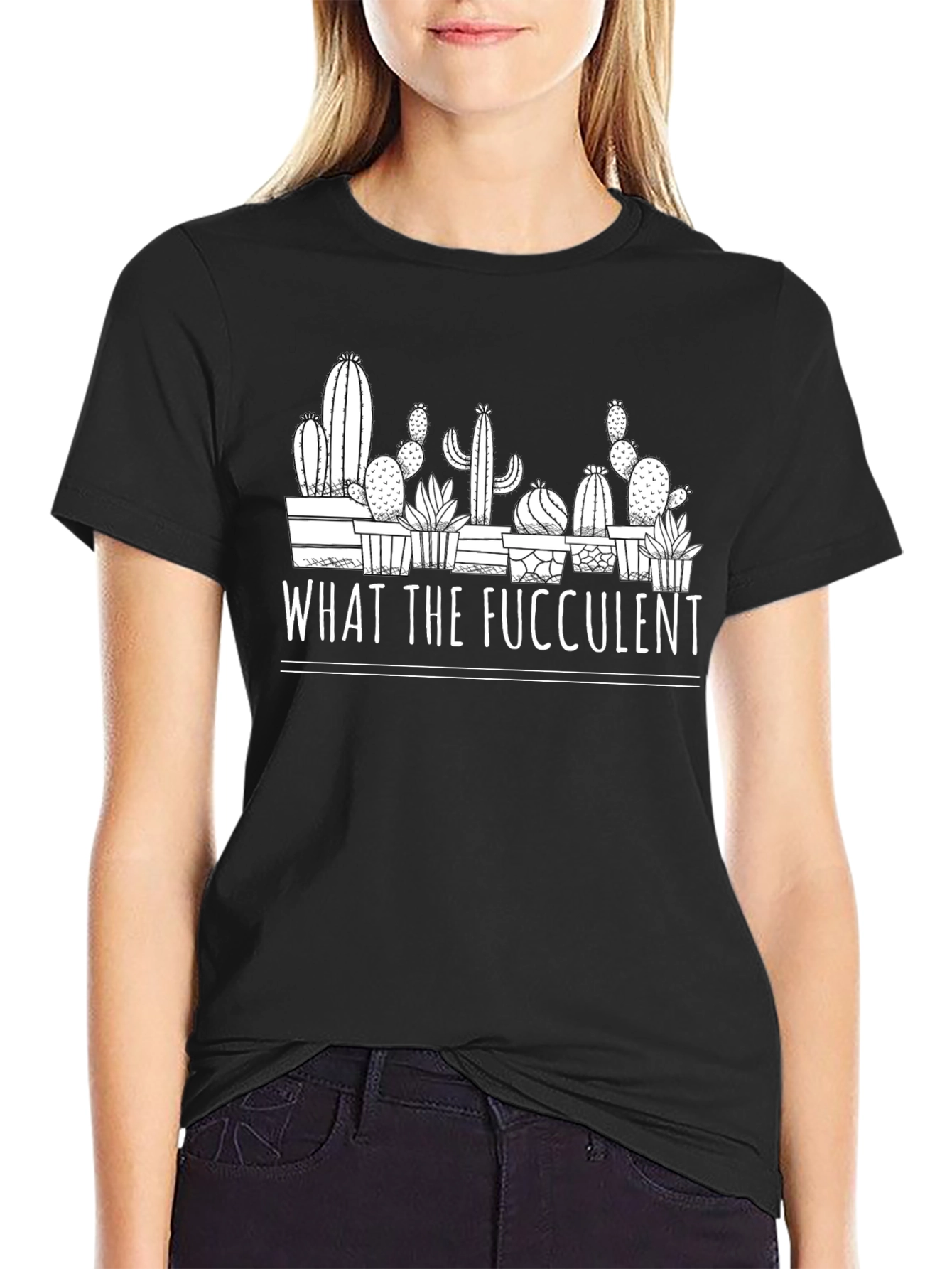 What the Fucculent Graphic Tee