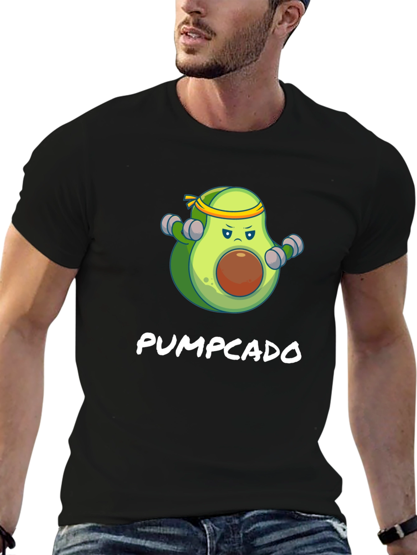 Pumpcado T-Shirt - Avocado Gym Workout Tee
