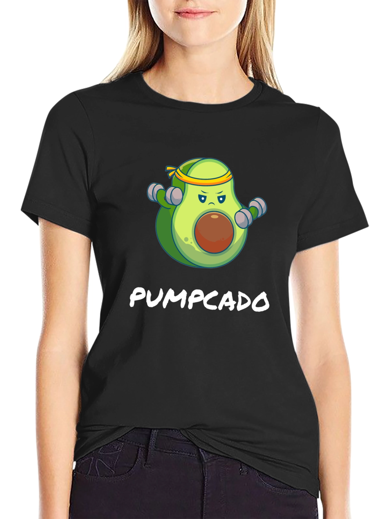 Pumpcado T-Shirt - Avocado Gym Workout Tee