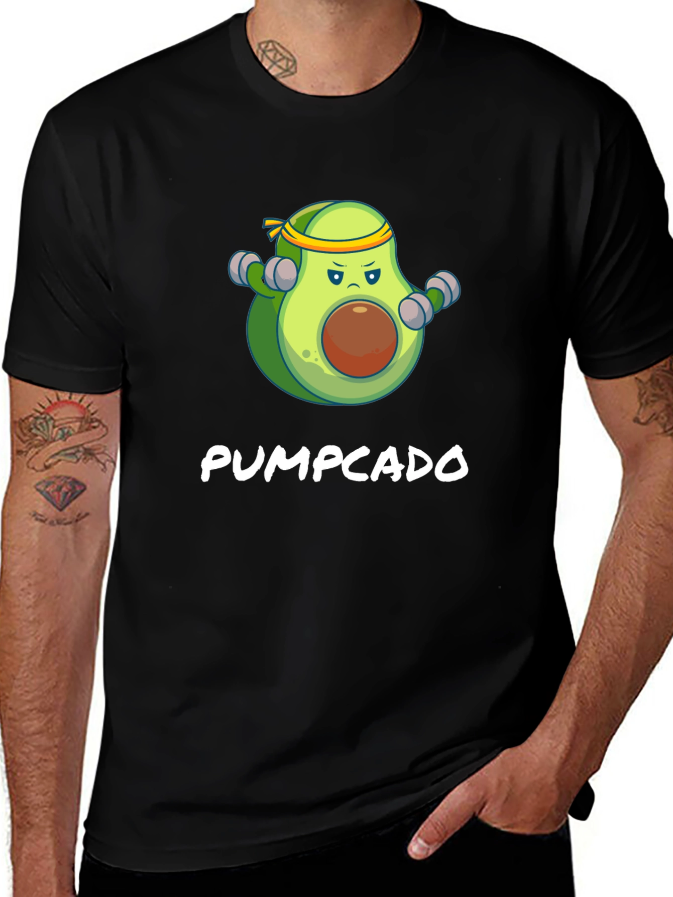Pumpcado T-Shirt - Avocado Gym Workout Tee