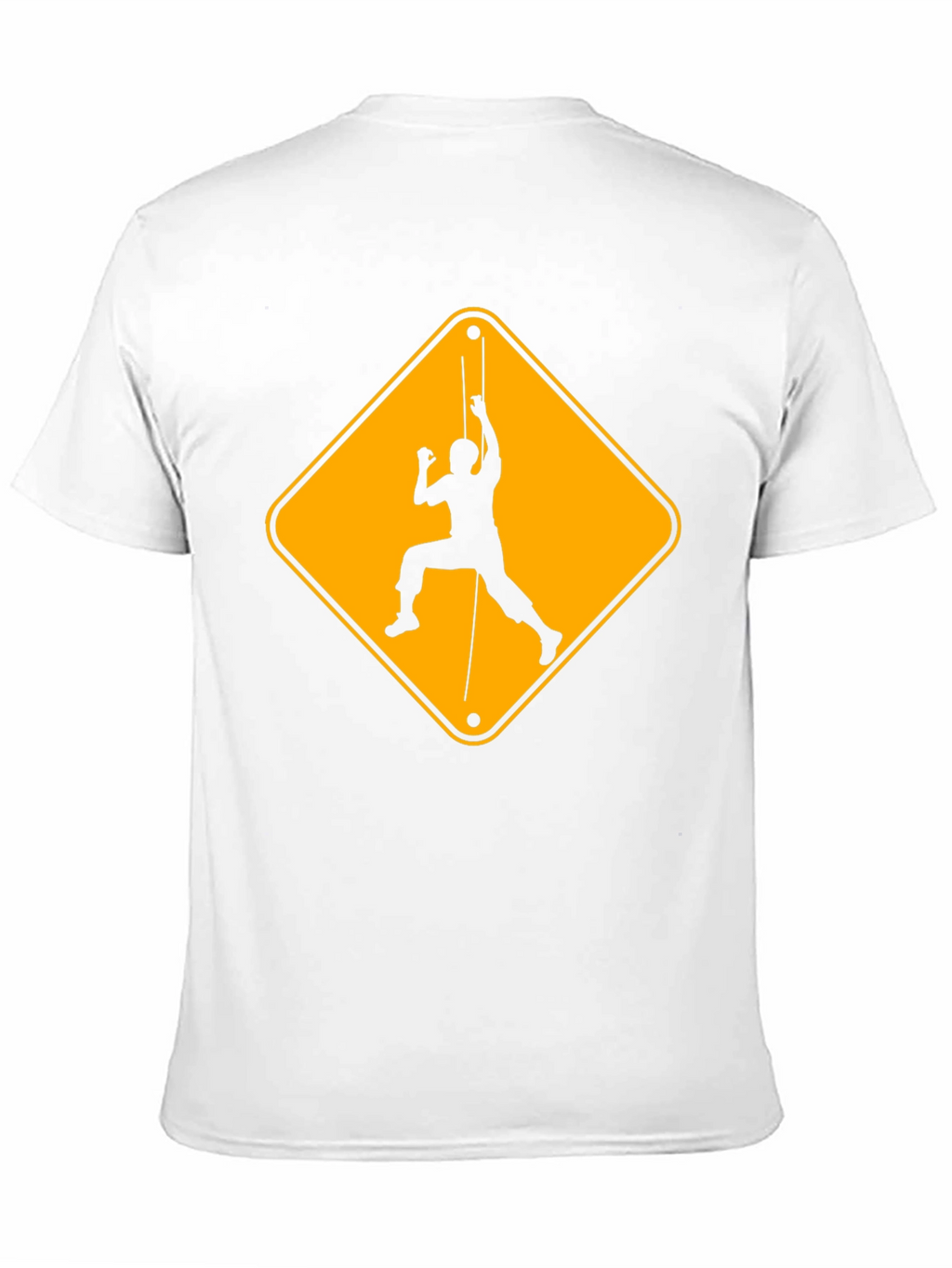 Climbing Hazard Black T-Shirt - Unique Climbers Tee