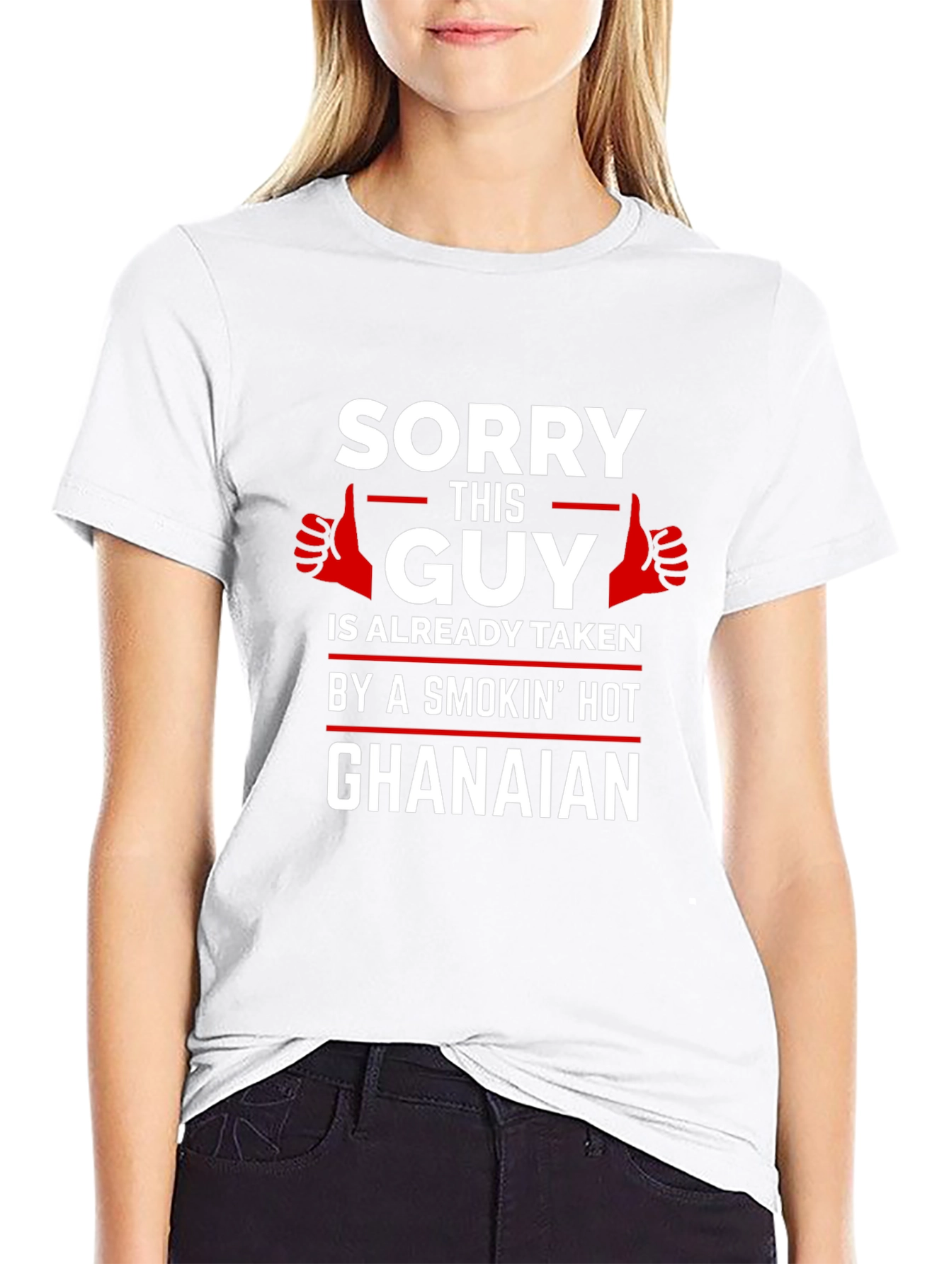 Sorry This Guy is Taken Ghanaian T-Shirt