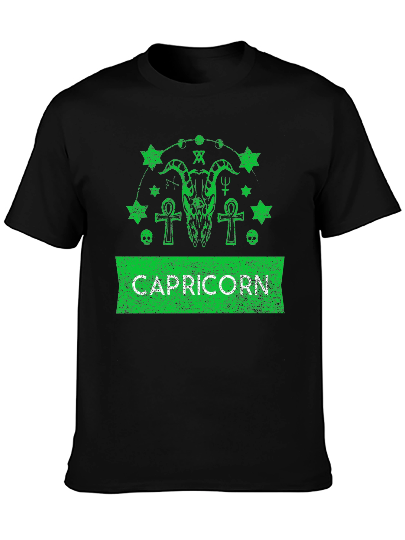 Capricorn Graphic T-Shirt - Zodiac Astrology Tee