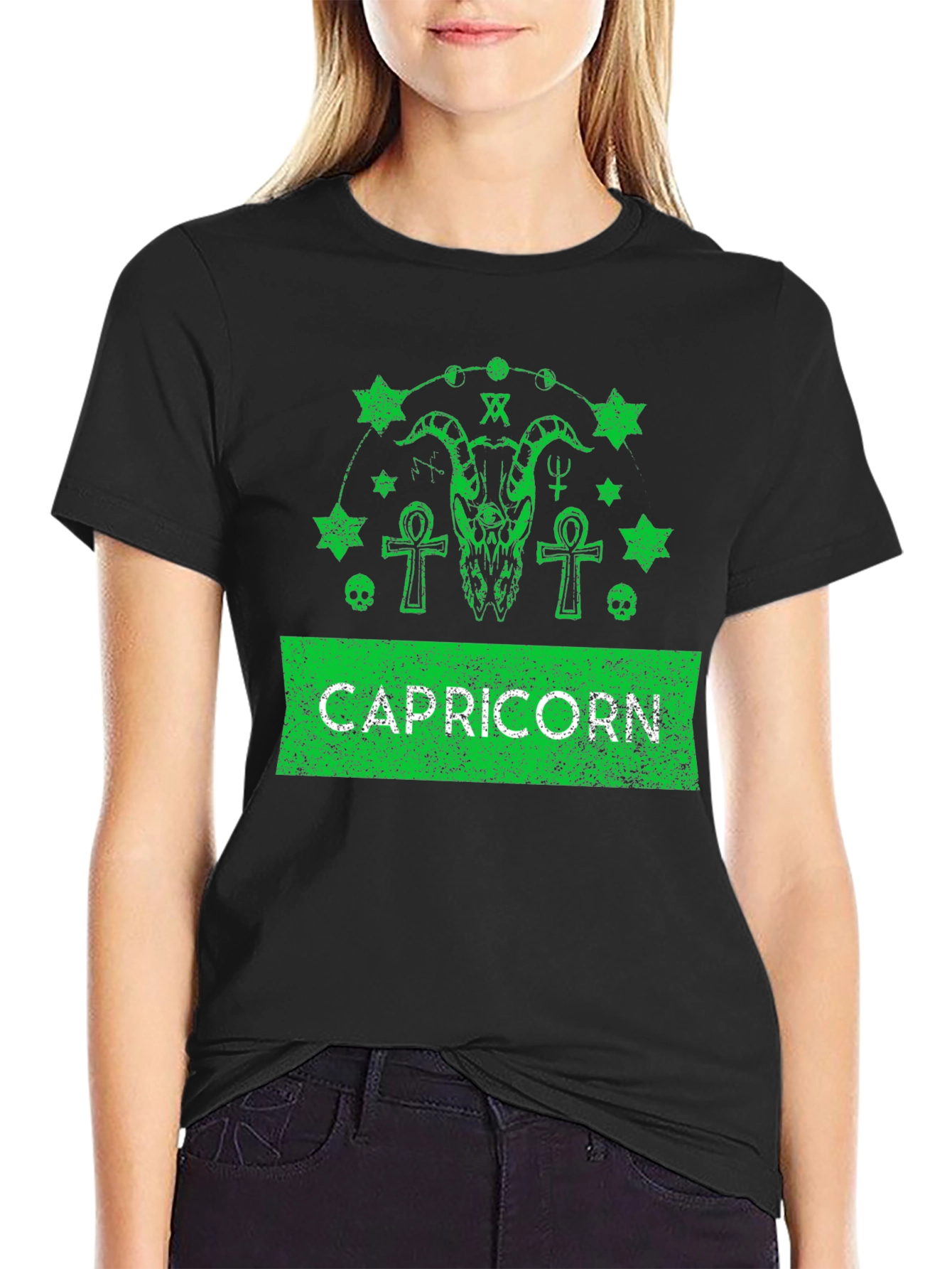 Capricorn Graphic T-Shirt - Zodiac Astrology Tee
