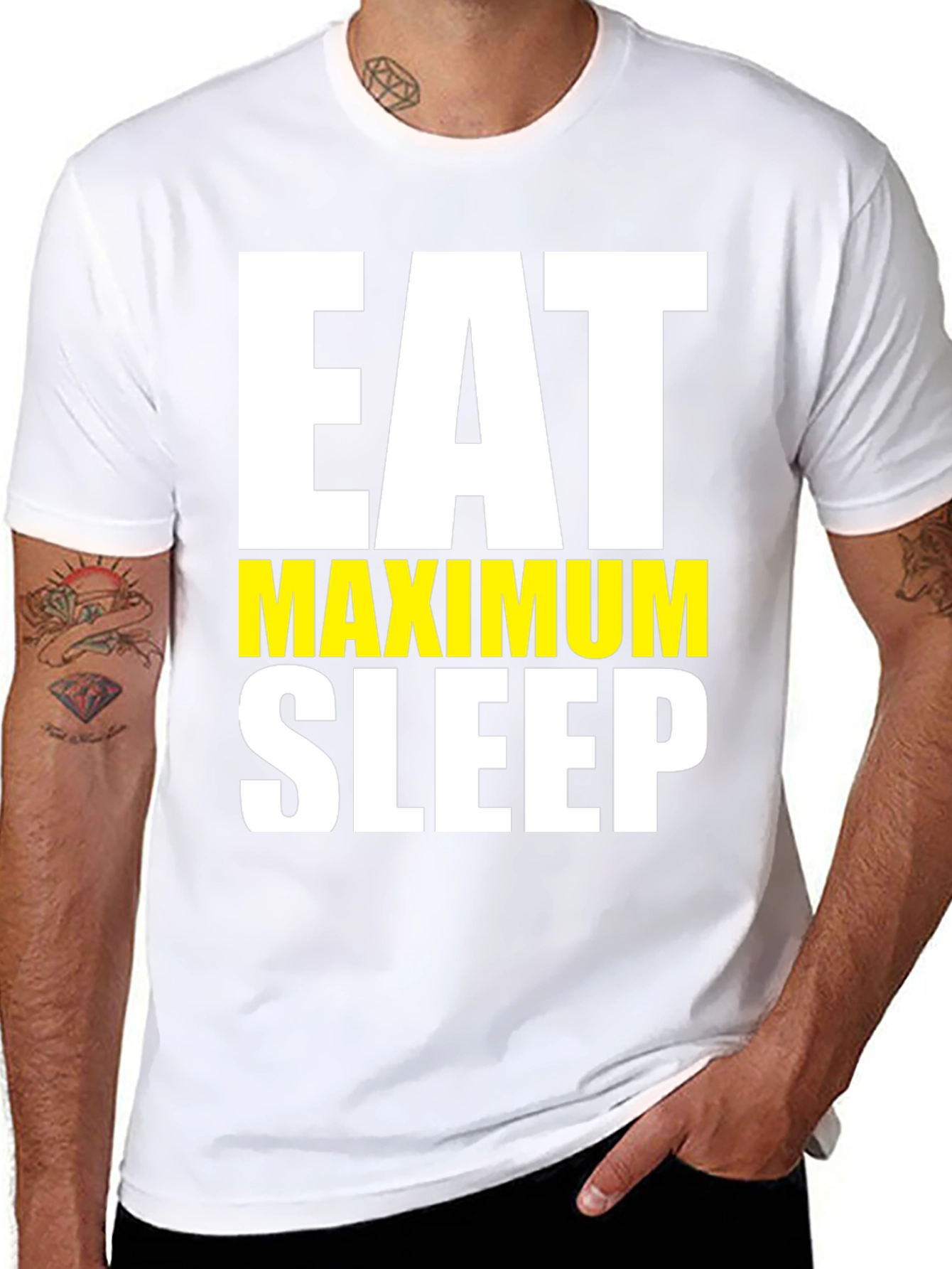 Eat Maximum Sleep T-Shirt