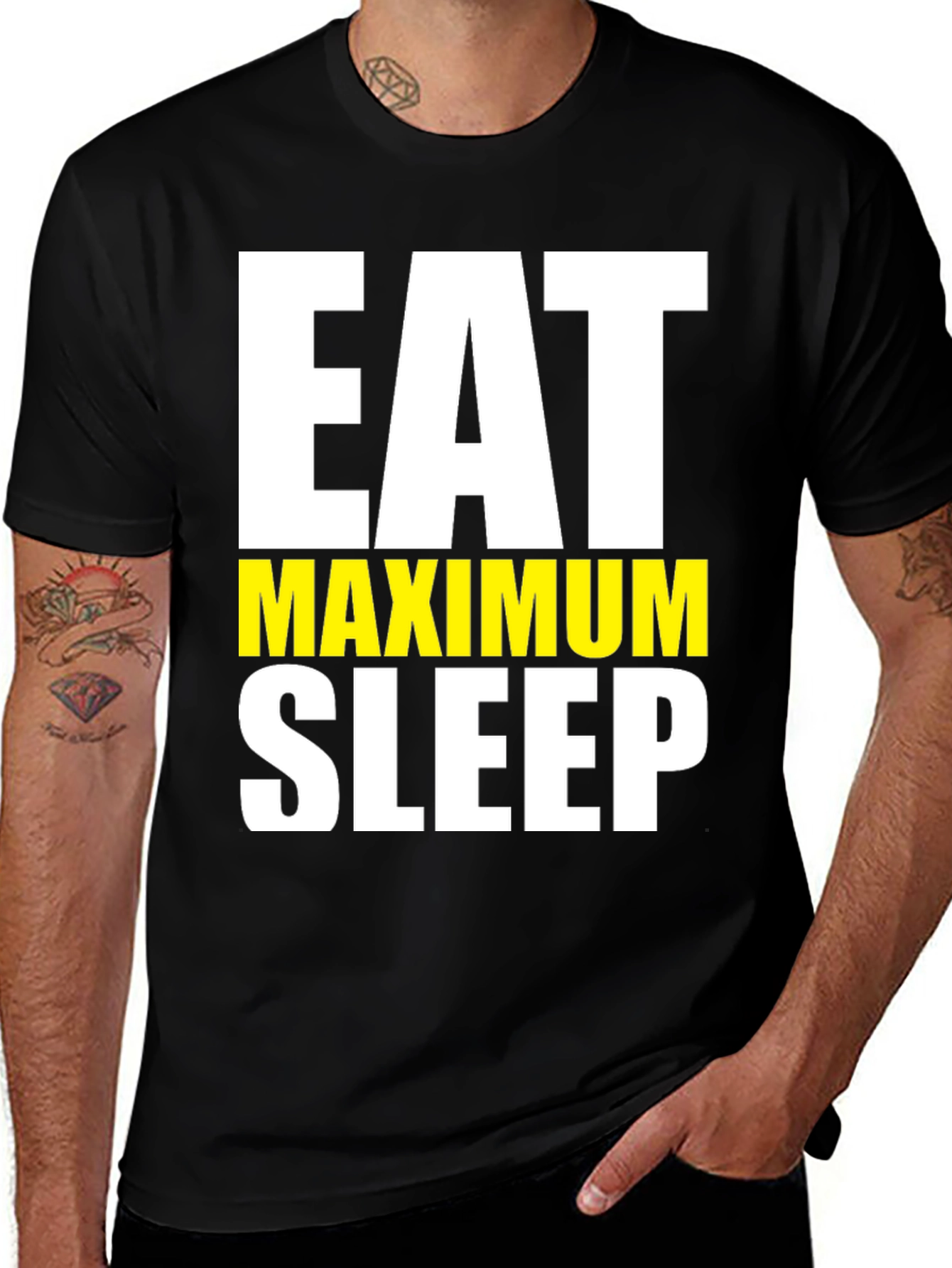 Eat Maximum Sleep T-Shirt