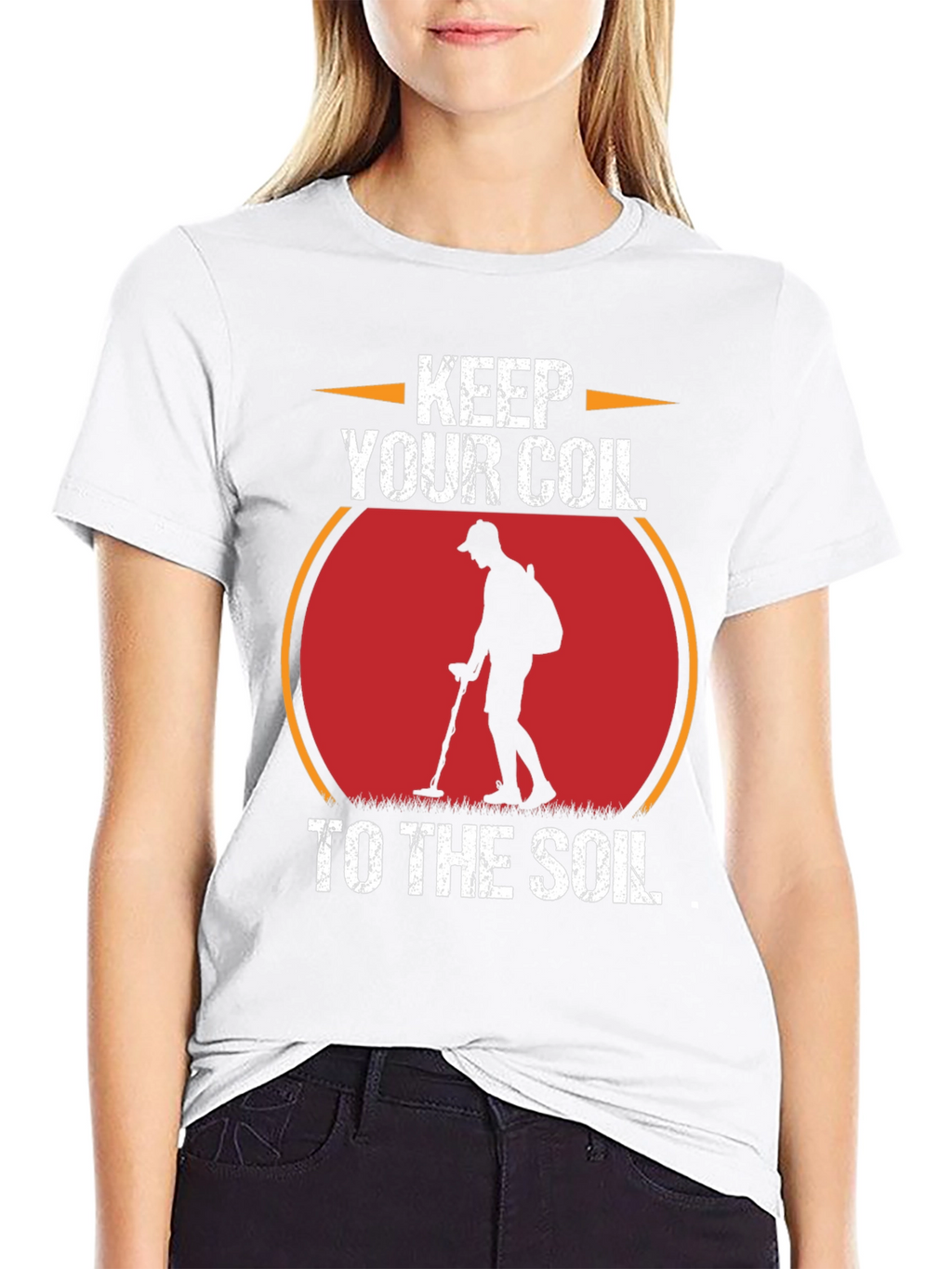 Keep Your Coil to the Soil Metal Detecting T-Shirt