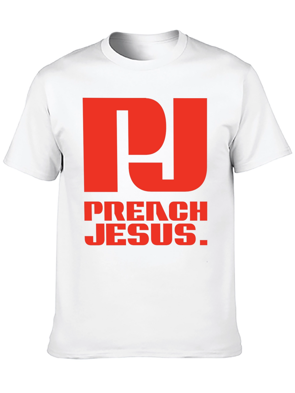 Preach Jesus Graphic Tee - Black
