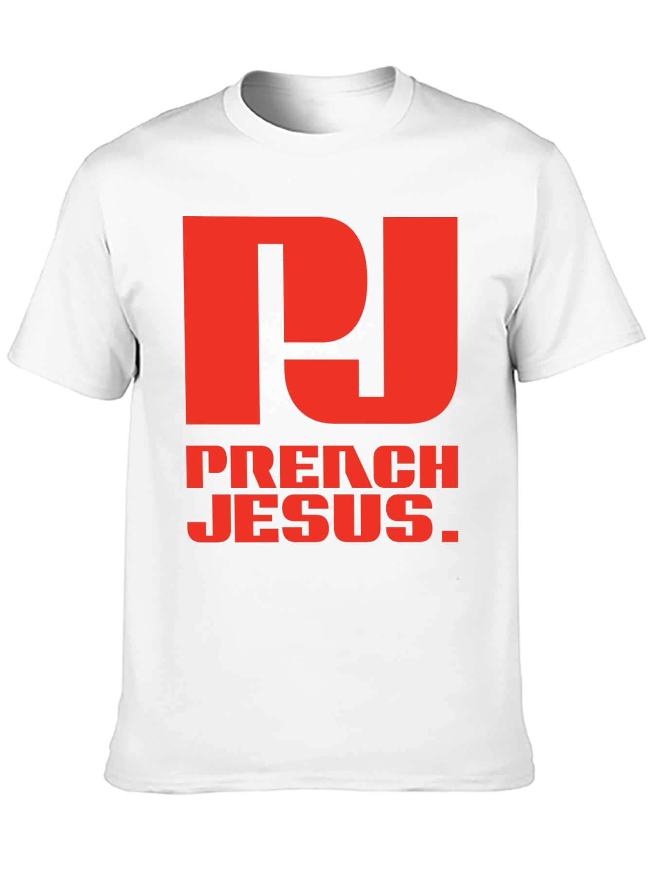 Preach Jesus Graphic Tee - Black