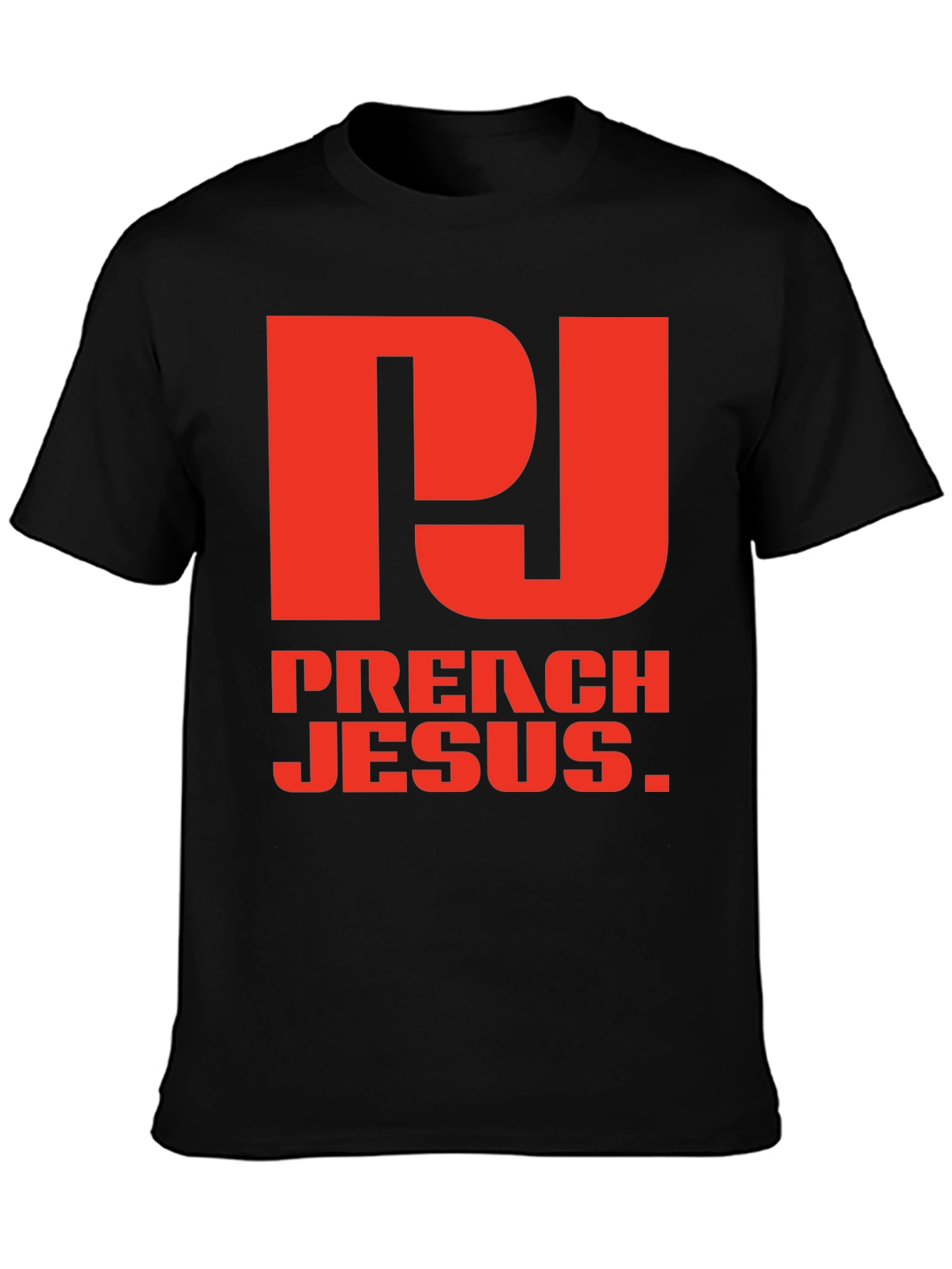 Preach Jesus Graphic Tee - Black