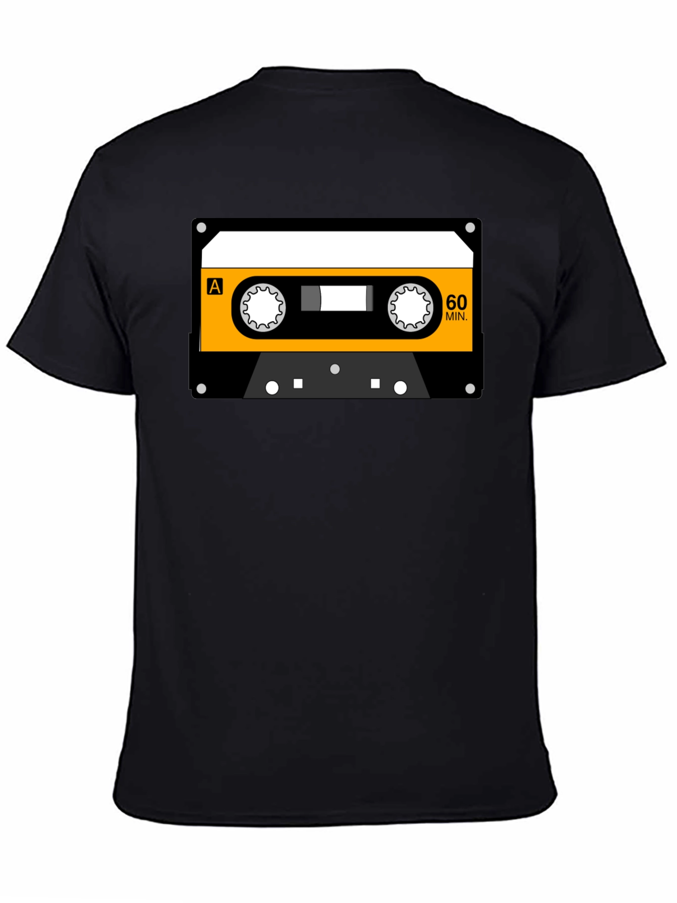 Retro Cassette Tape Graphic Tee - Vintage Music Lover T-Shirt