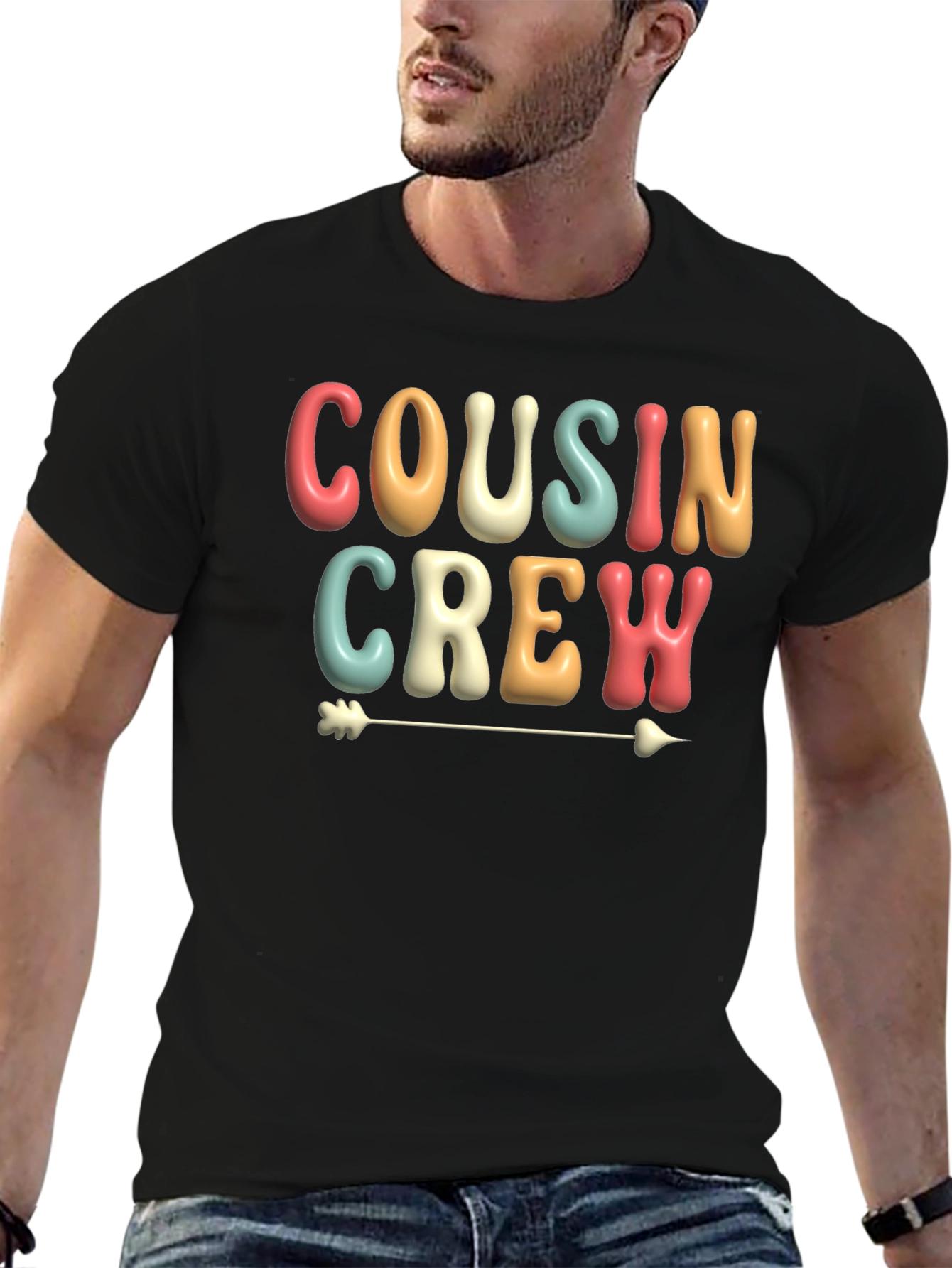 Cousin Crew Retro Graphic Tee