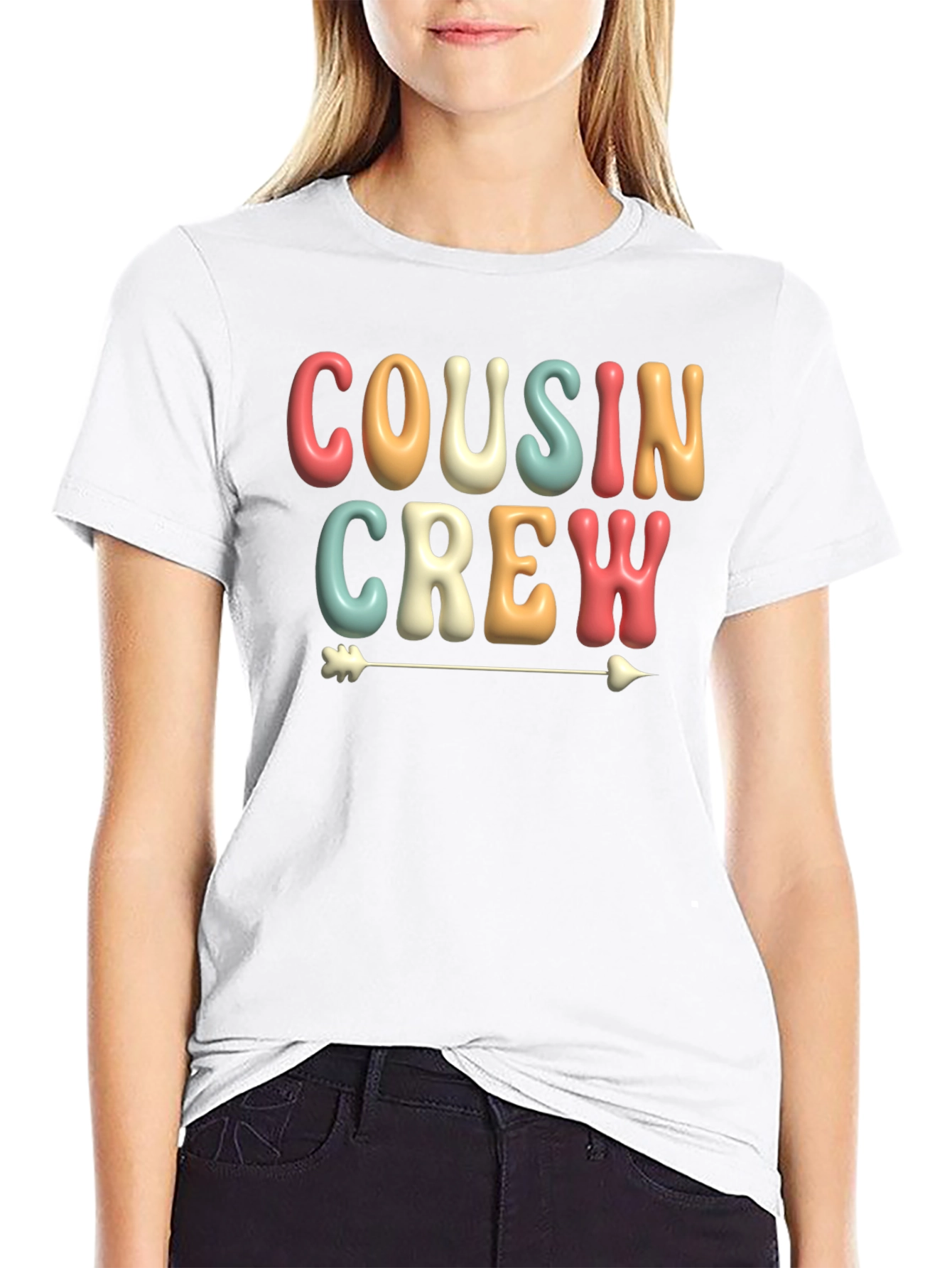 Cousin Crew Retro Graphic Tee
