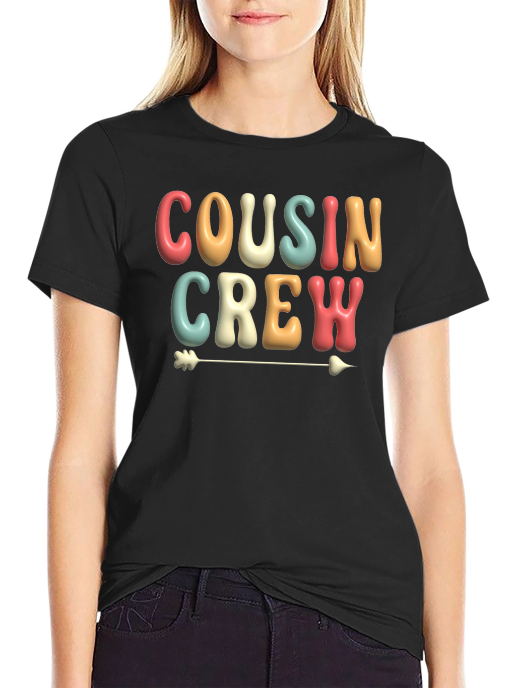 Cousin Crew Retro Graphic Tee