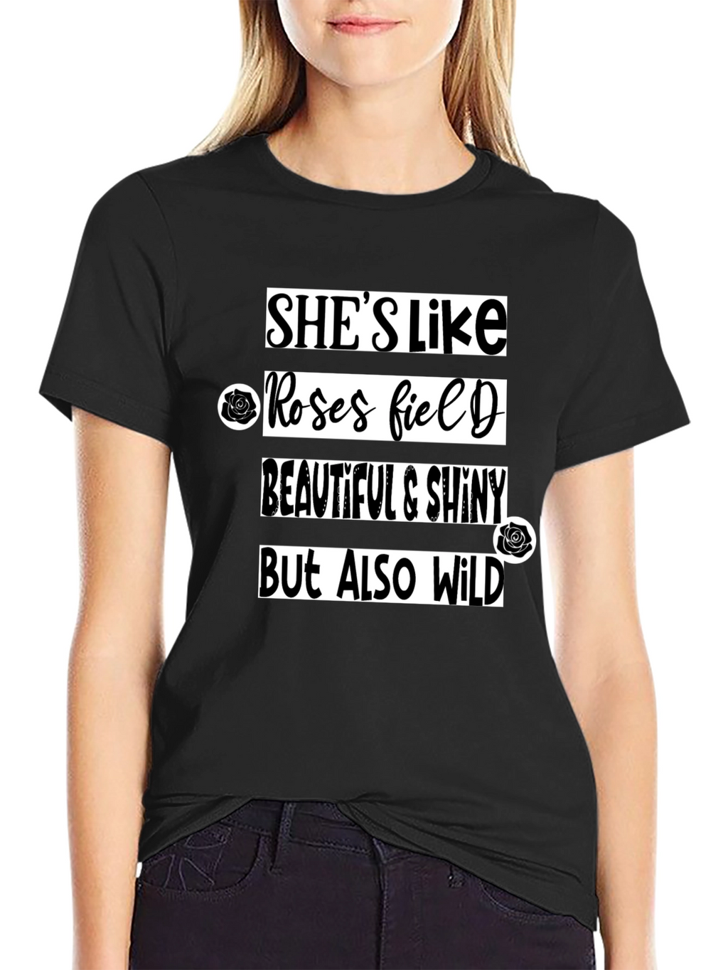 Shes Like Roses Field T-Shirt