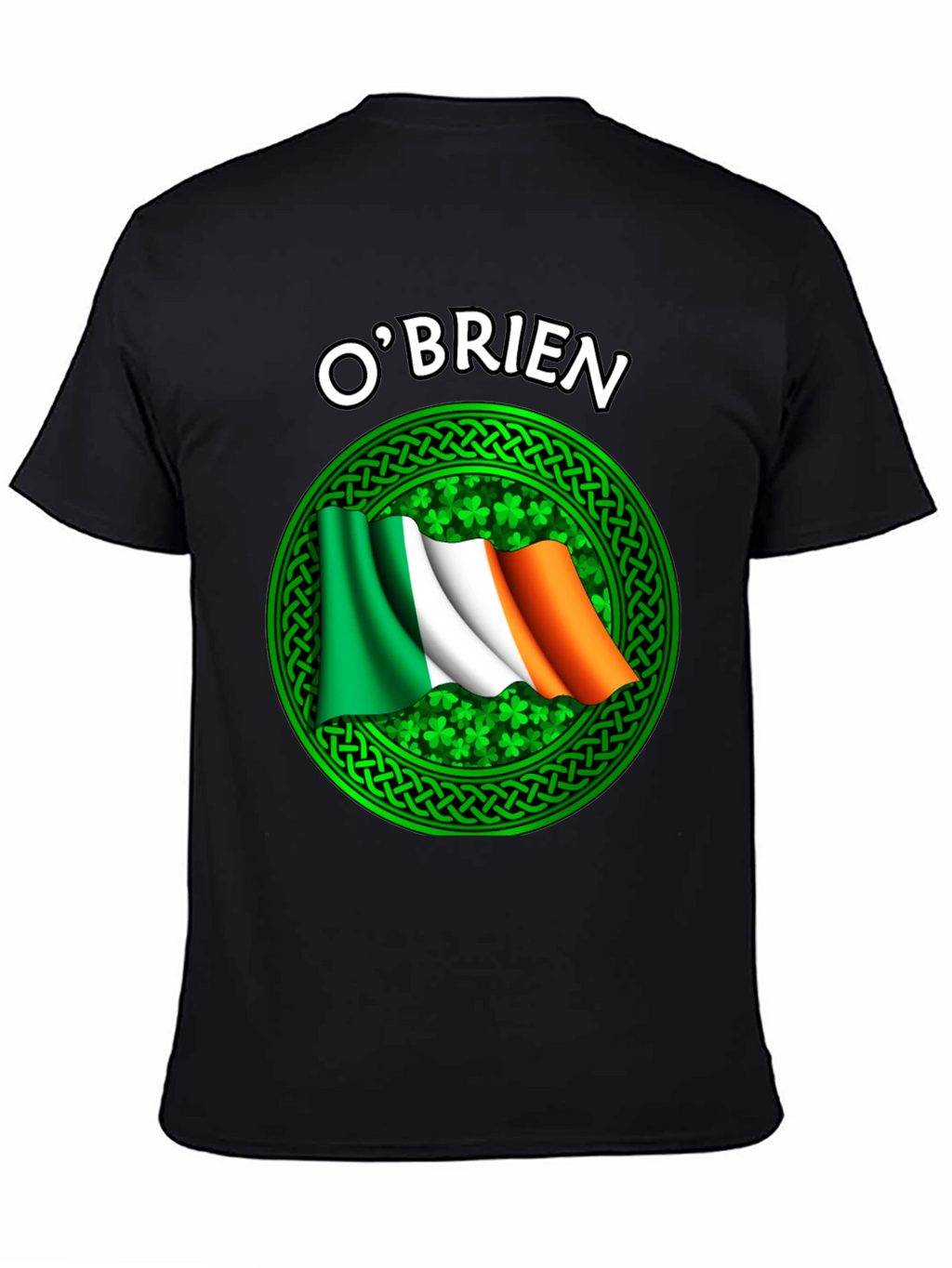 OBrien Irish Flag Shamrock T-Shirt