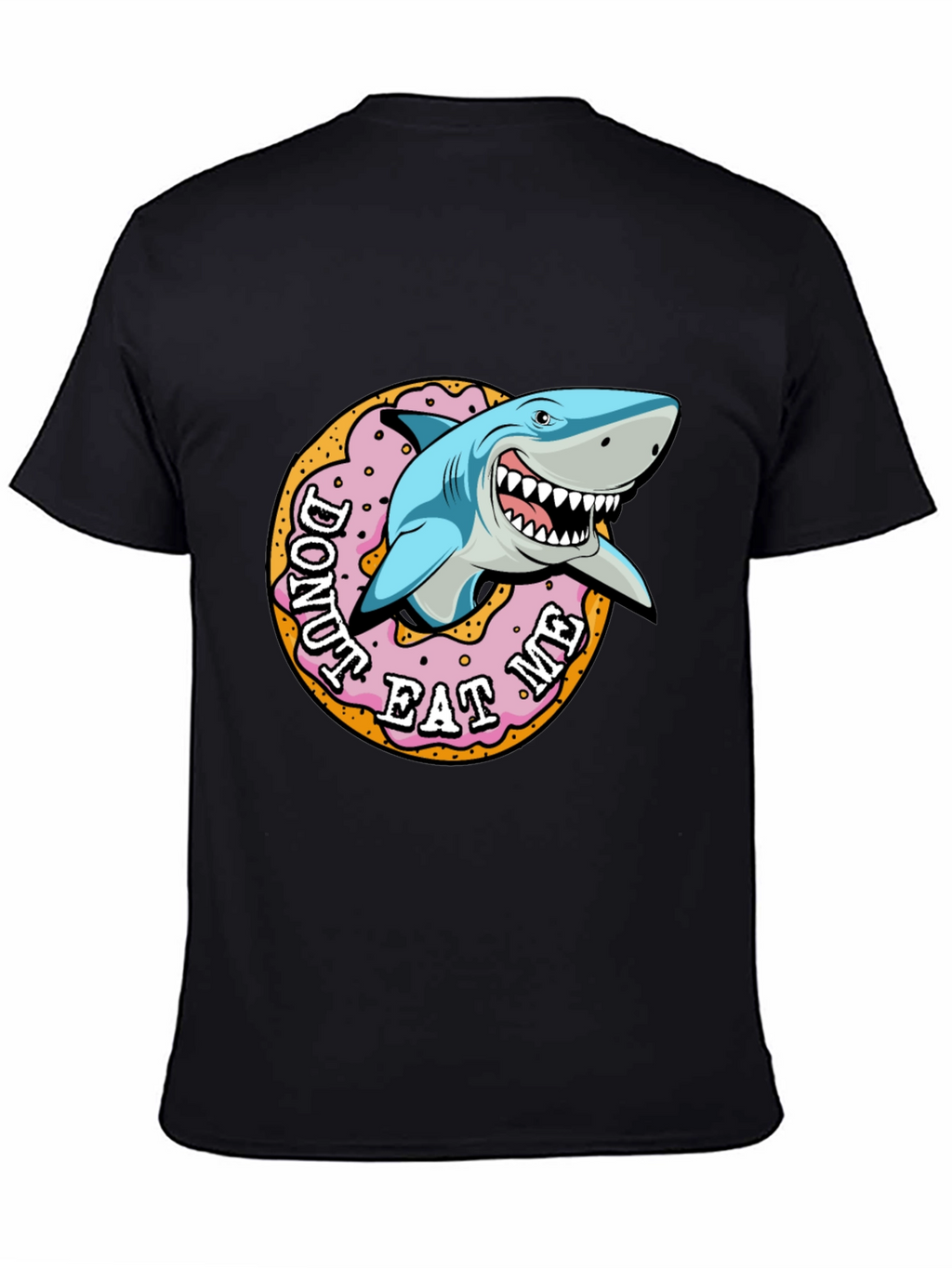 Donut Eat Me Shark Graphic Tee