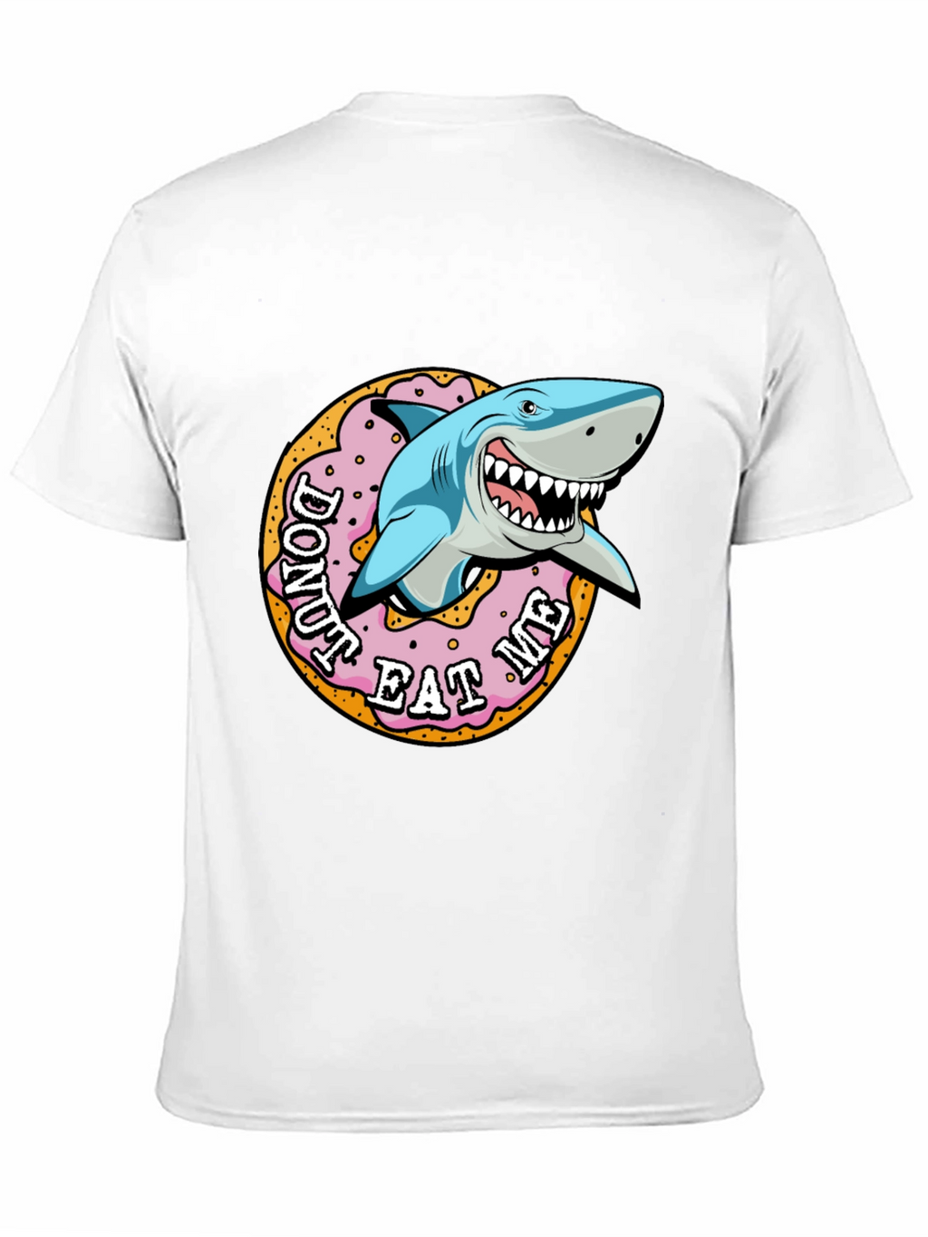 Donut Eat Me Shark Graphic Tee