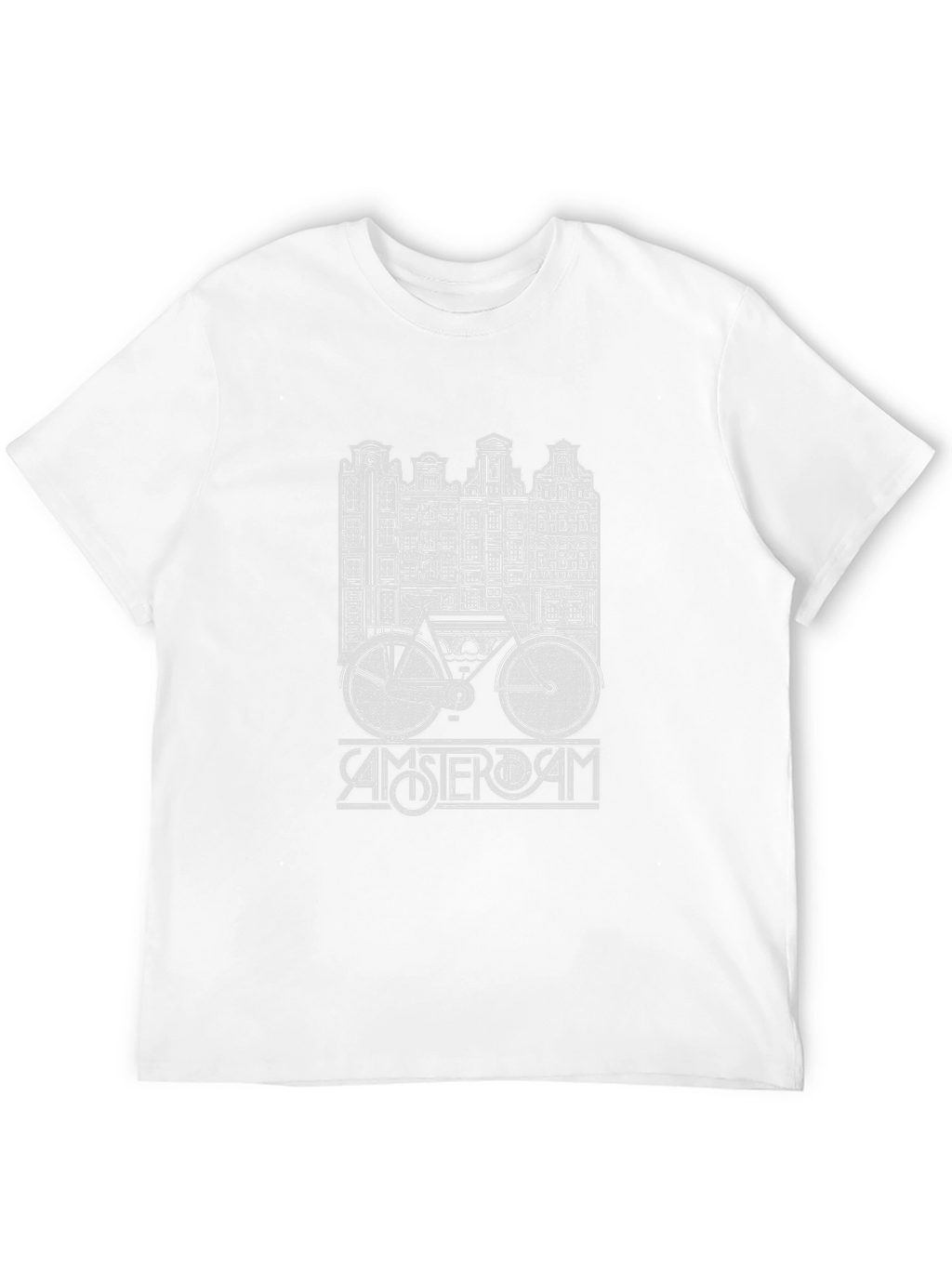 Amsterdam Bike T-Shirt - Unique Travel Design