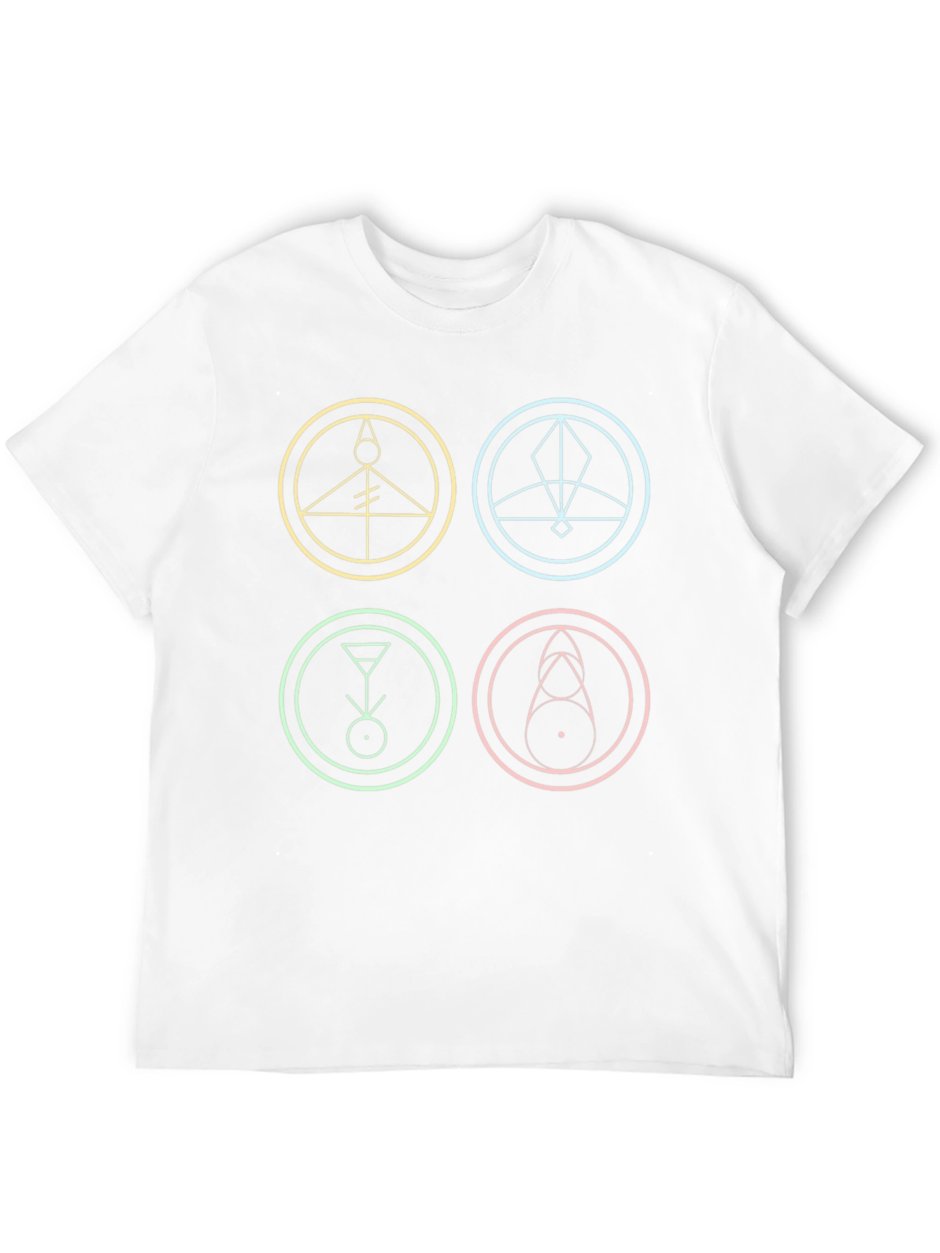 Mystic Symbols Black T-Shirt