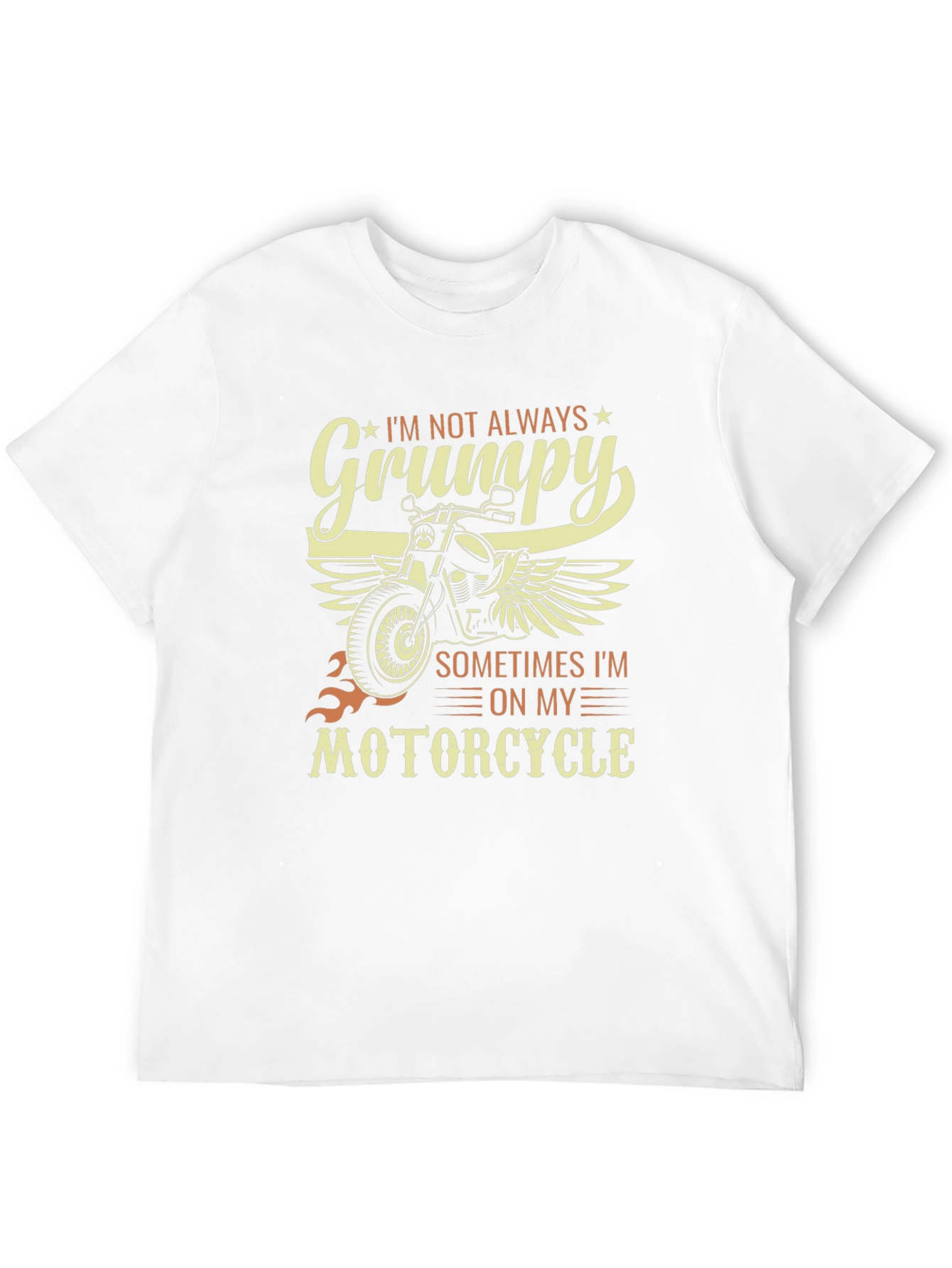 Grumpy Motorcycle T-Shirt - Biker Tee
