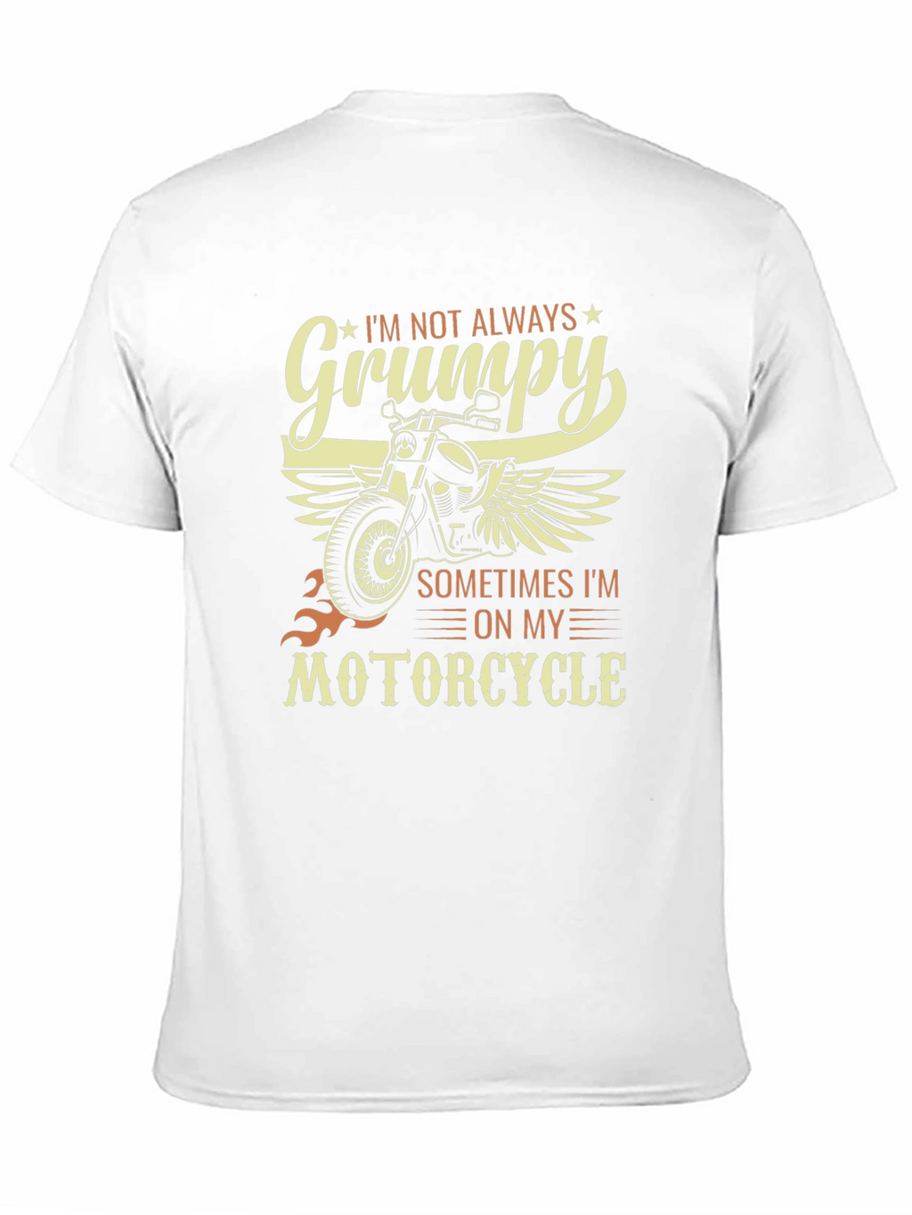 Grumpy Motorcycle T-Shirt - Biker Tee