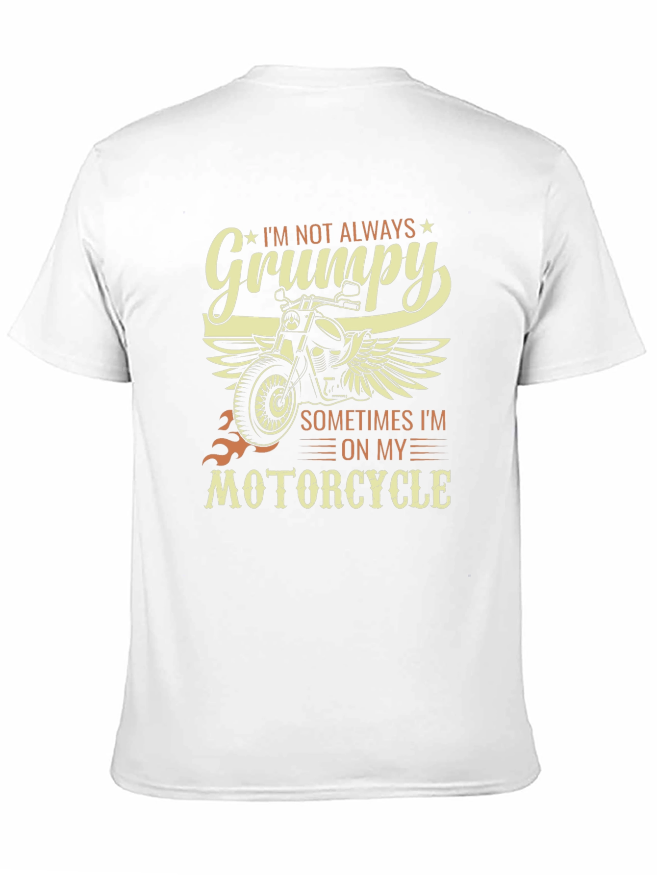 Grumpy Motorcycle T-Shirt - Biker Tee